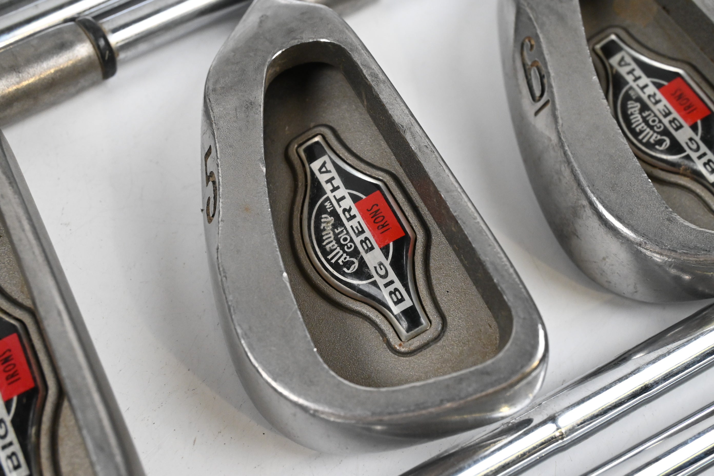 Callaway Big Bertha 1996 Irons / 2-PW+SW / Regular Flex Memphis 10 Shafts