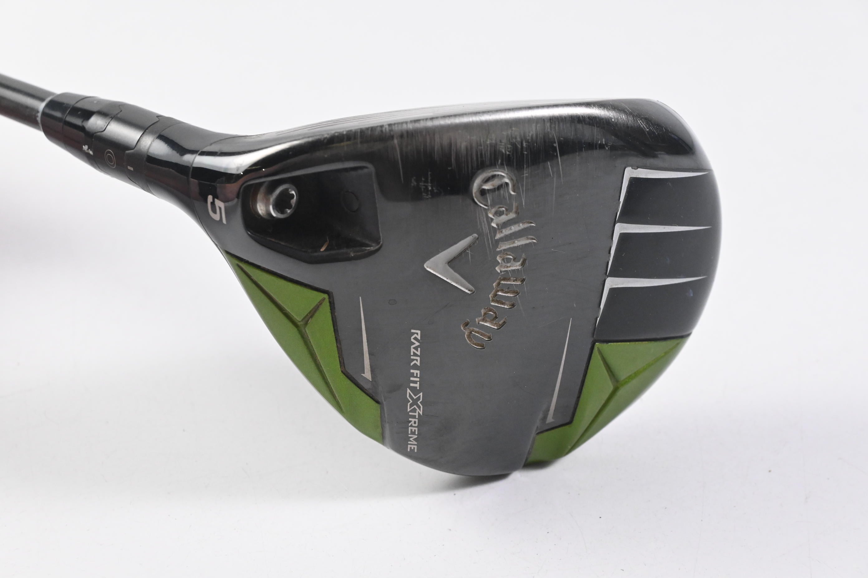 Left Hand Callaway RAZR Fit Xtreme #5 Wood / 18 Degree / Stiff Flex Trinity 75