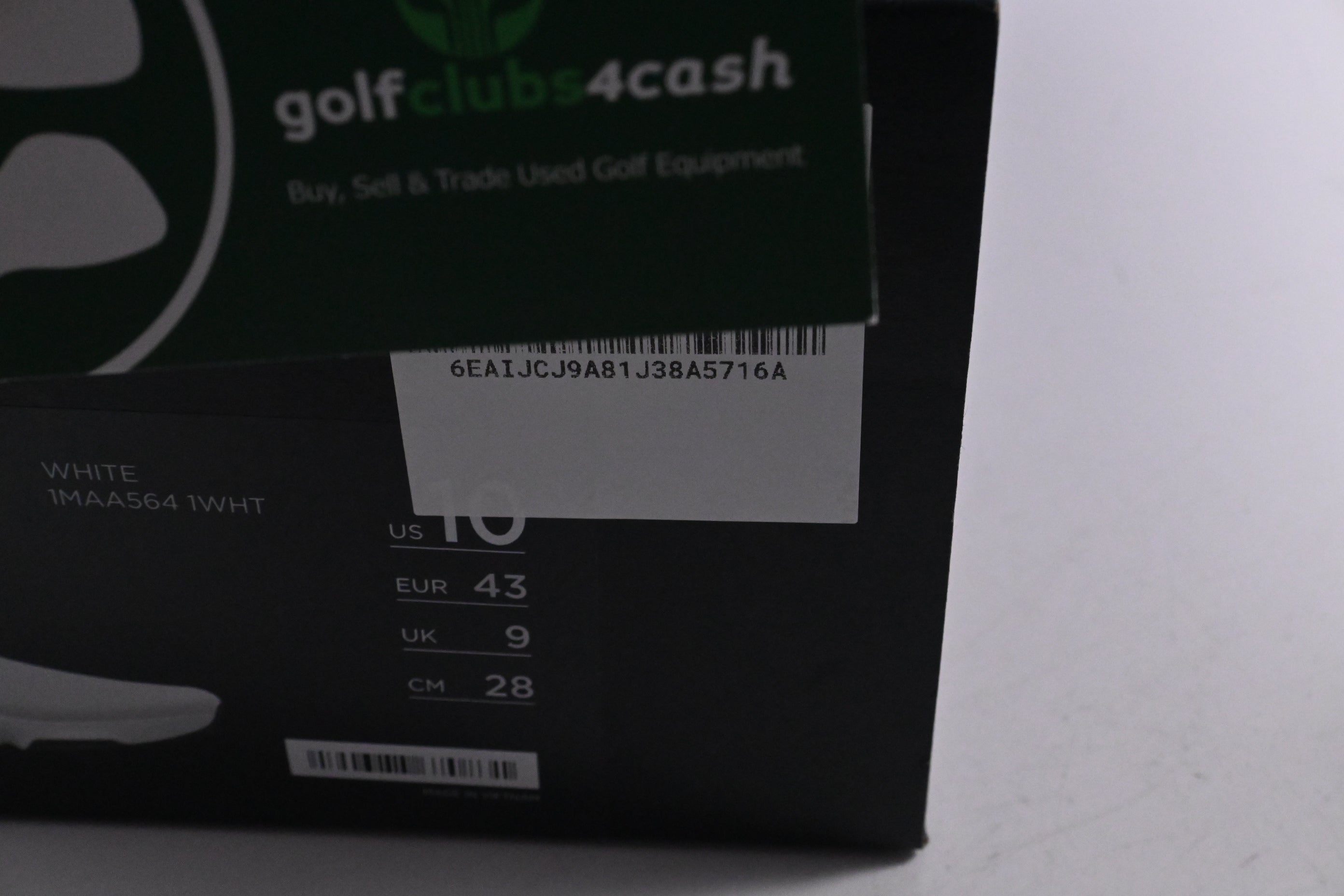 Travis Mathew The Ringer II Golf Shoes / Size UK 9 / White