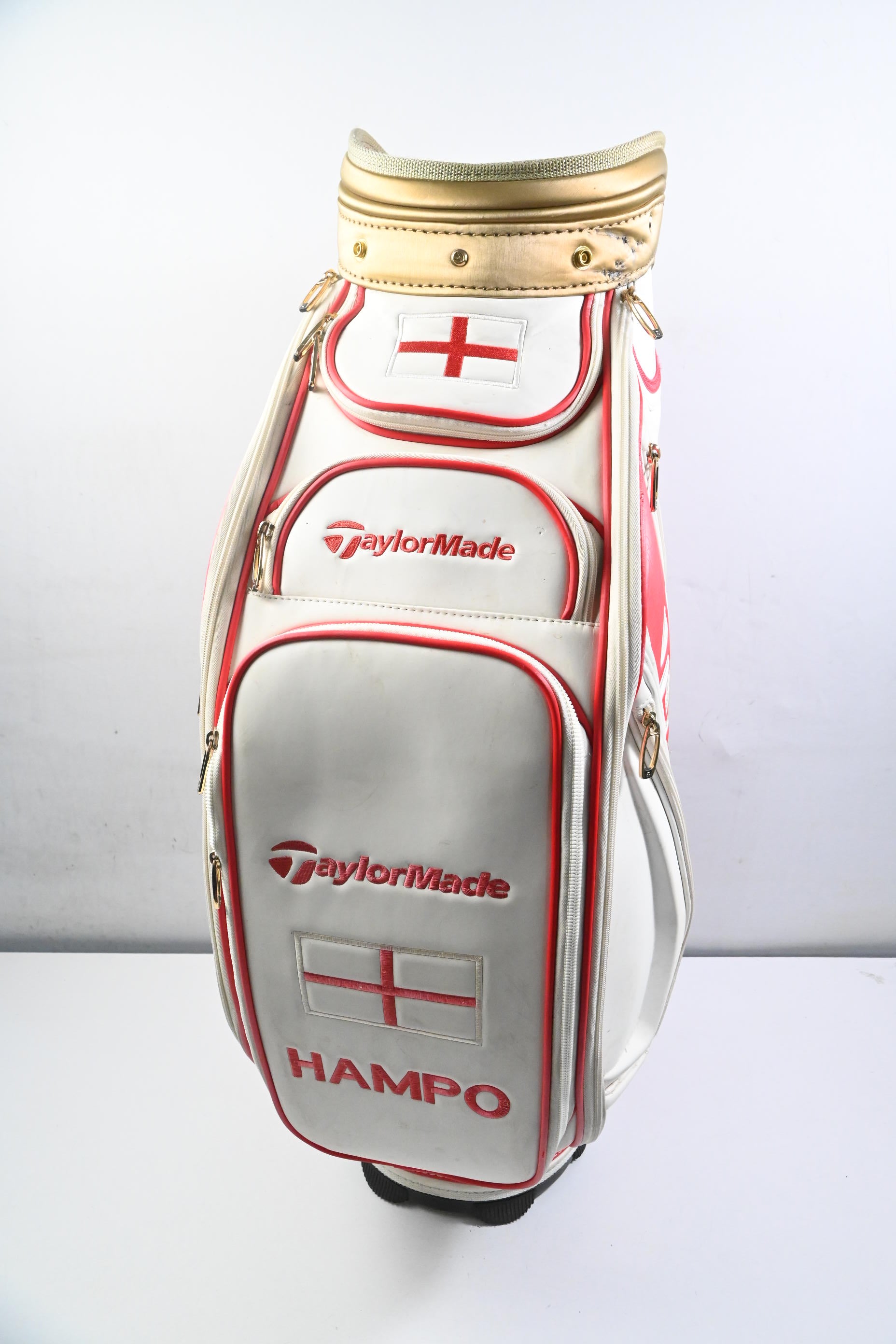 Taylormade 2017 Open Tour Bag / 6-Way Divider / Red, White & Gold