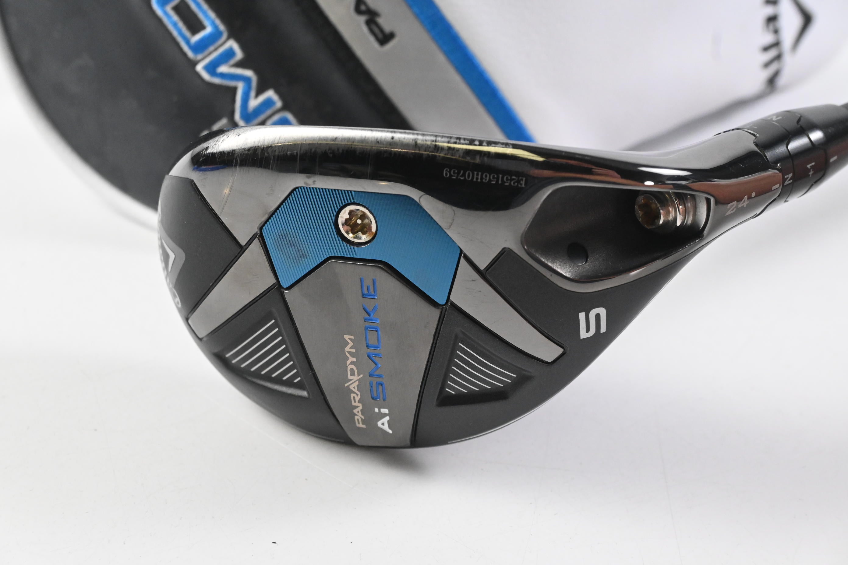 Callaway Paradym Ai Smoke #5 Hybrid / 24 Degree / Senior Flex Cypher 2.0 50