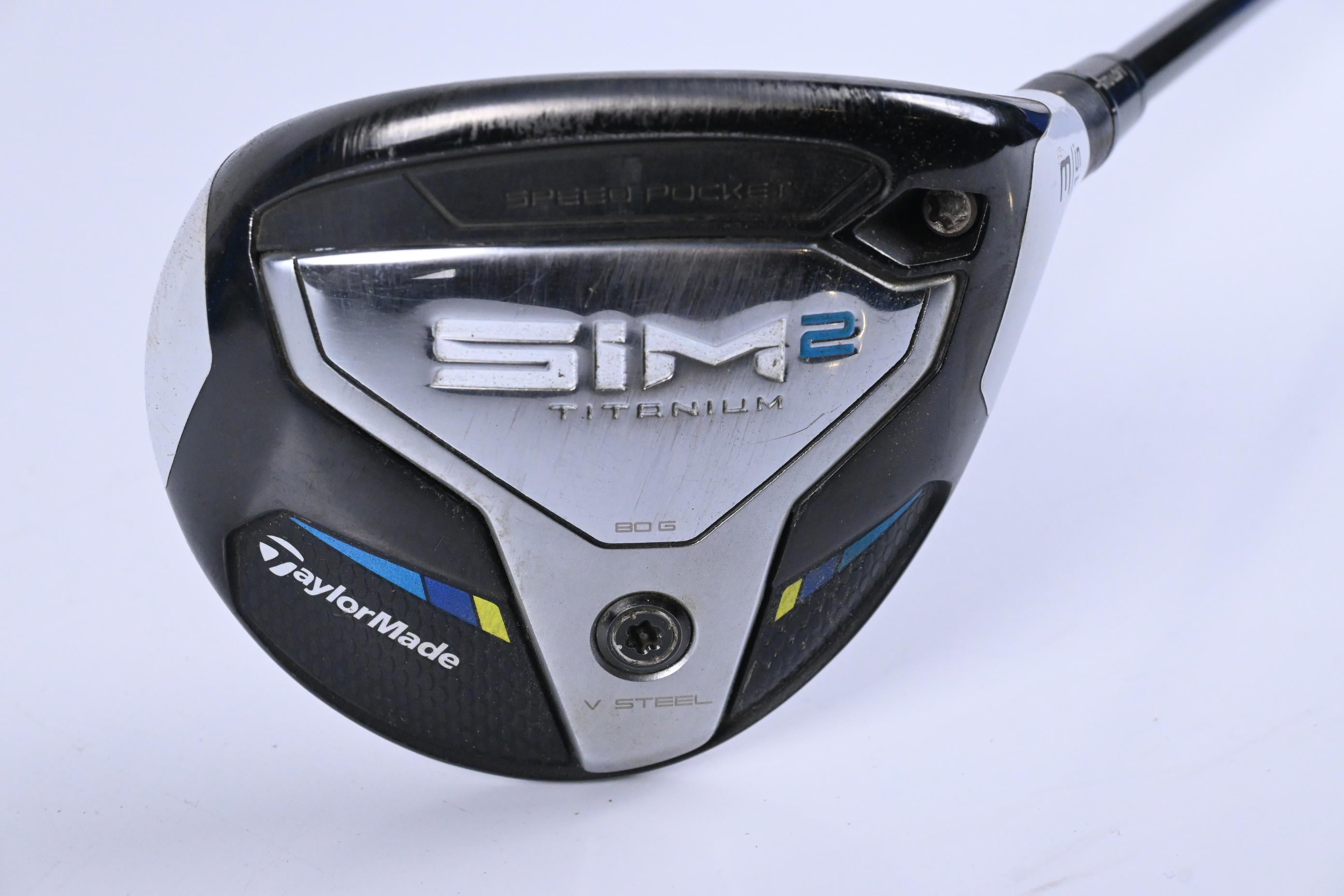 Taylormade SIM2 Ti #3 Wood / 15 Degree / Stiff Flex Kai'li Red 75 Shaft