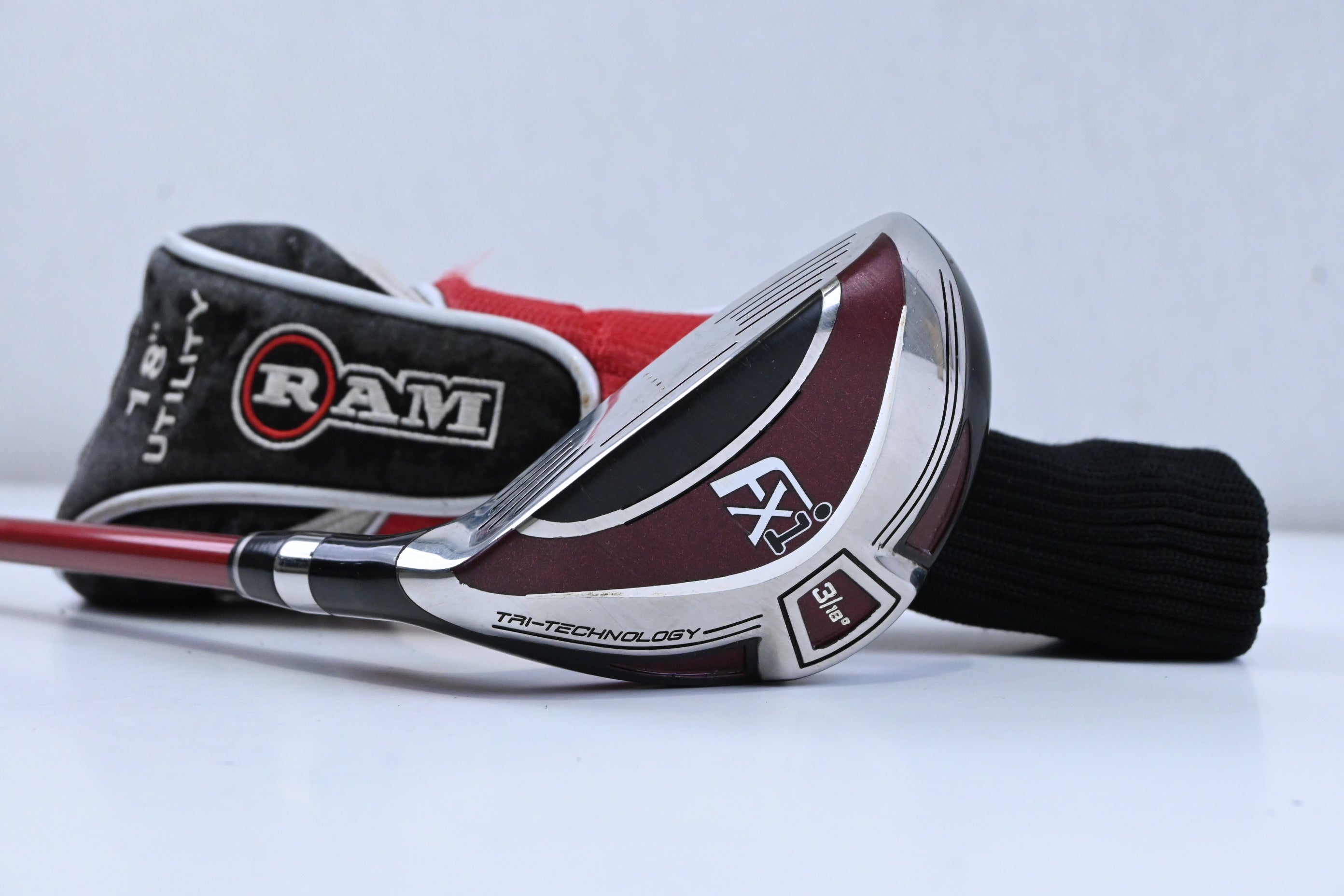 Left Hand RAM FXi #3 Hybrid / 18 Degree / Regular Flex Aldila VX Shaft