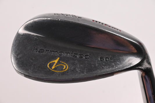 Wilson Harmonized Lob Wedge / 60 Degree / Men's Flex Wilson Steel Shaft