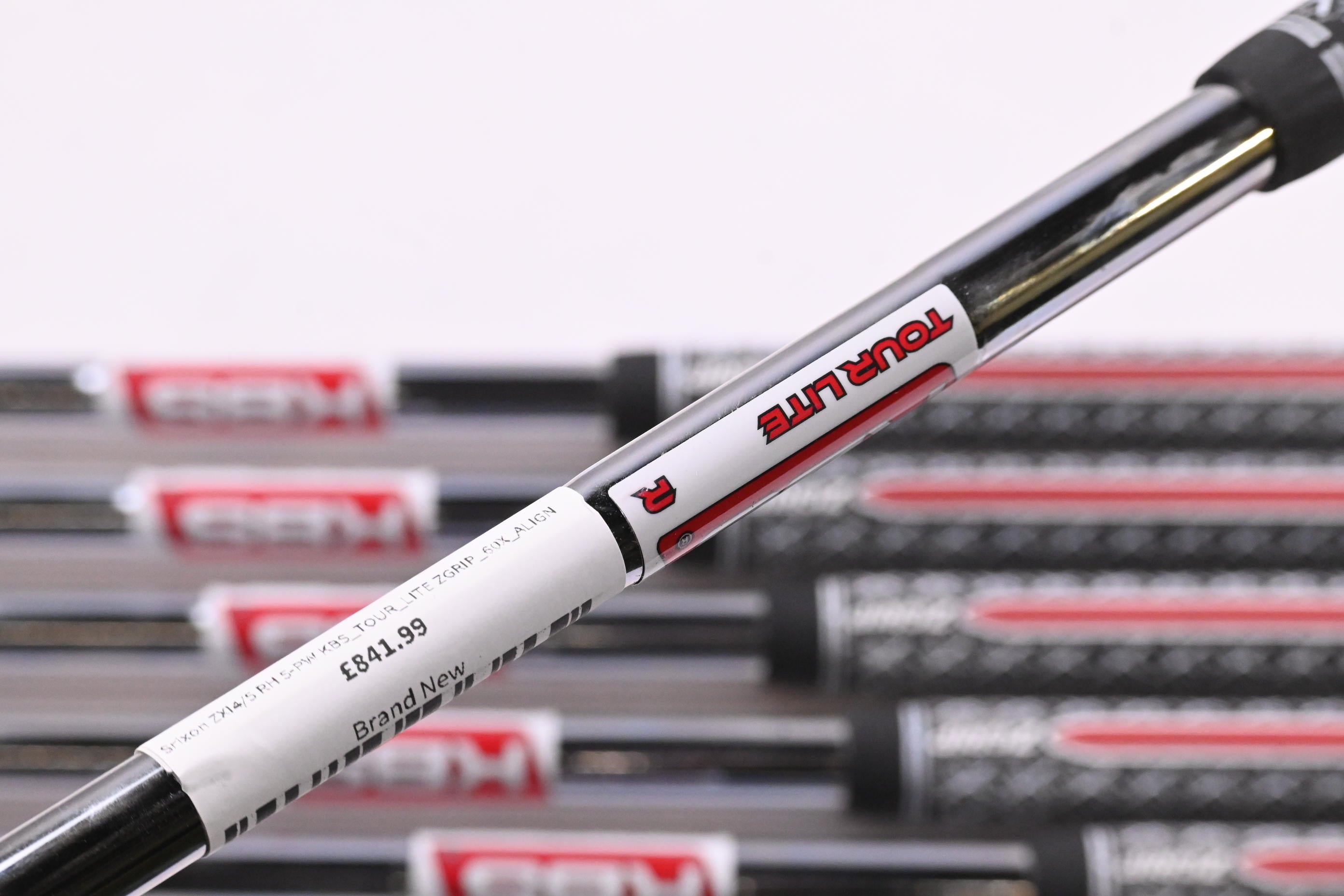 Srixon ZXI4/ZXI5 Irons / 5-PW / Regular Flex KBS Tour Lite Shafts