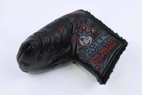 Scotty Cameron 2022 Custom Shopboys Putter Headcover / Blade / Black / Red