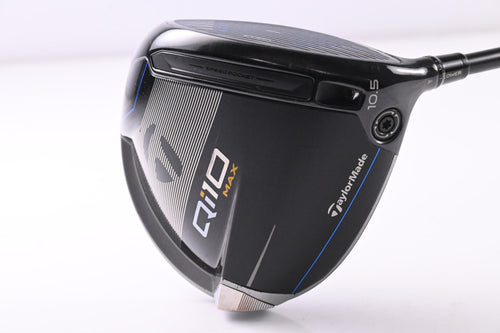 Taylormade Qi10 Max Driver / 10.5 Degree / Regular Flex Helium Nanocore 5 Shaft