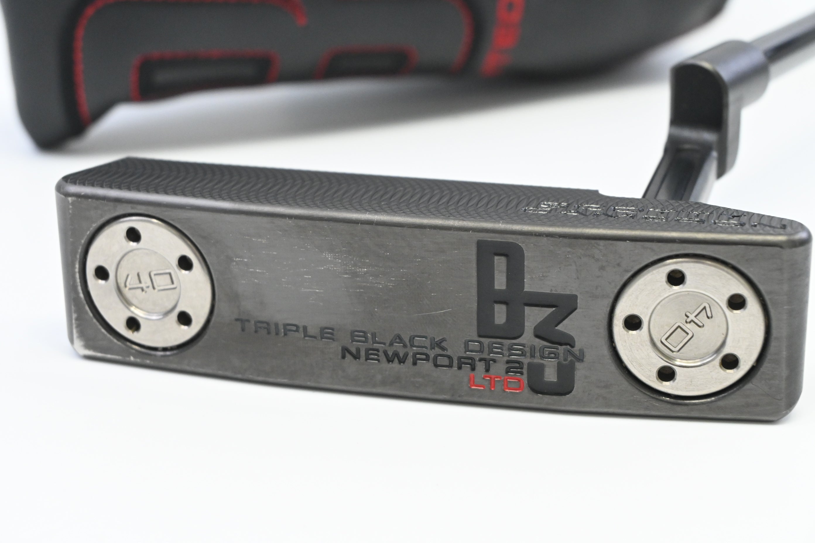 Scotty Cameron B3 Triple Black Design LTD Newport 2 Putter / 33 Inch