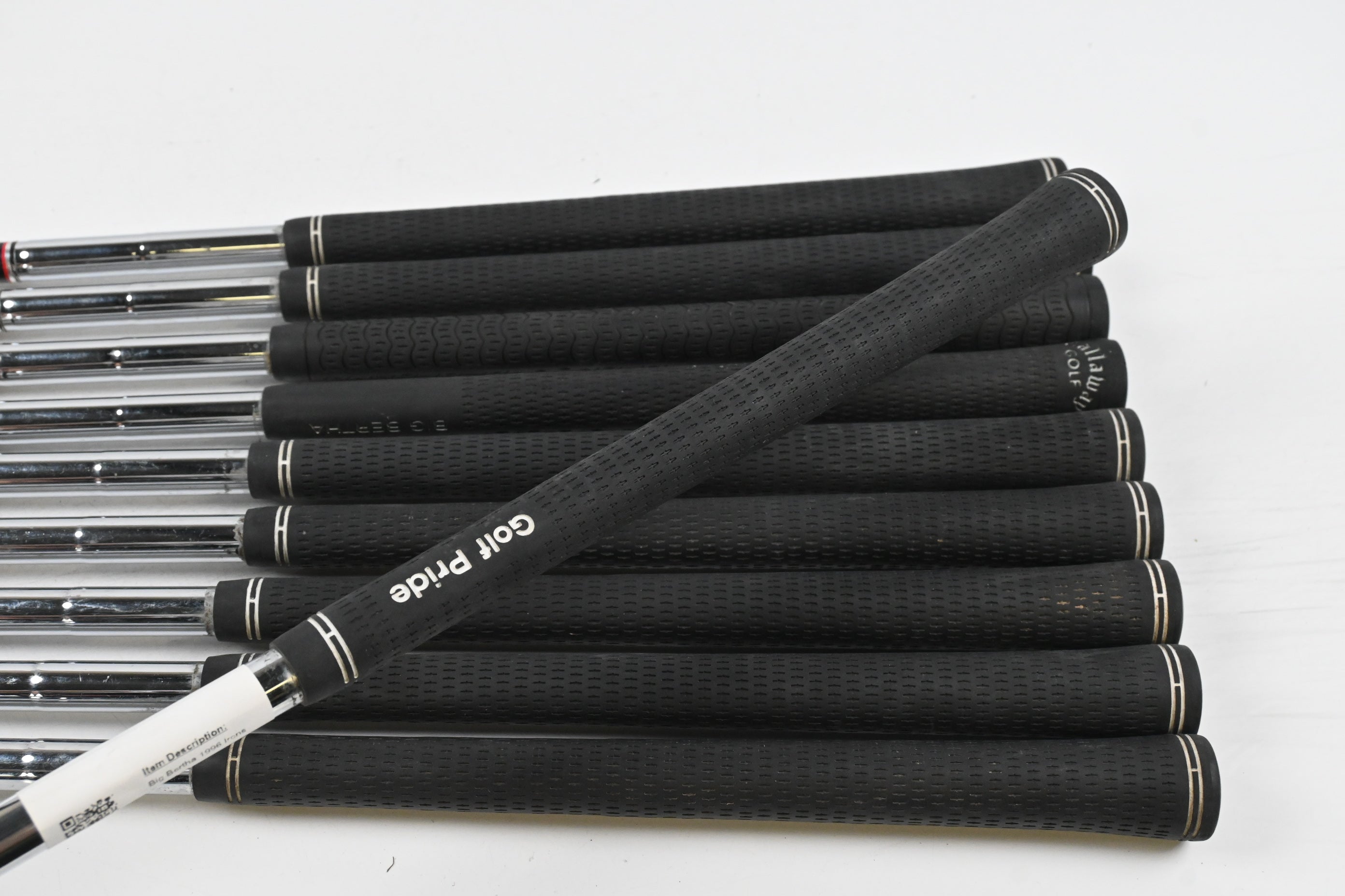 Callaway Big Bertha 1996 Irons / 2-PW+SW / Regular Flex Memphis 10 Shafts