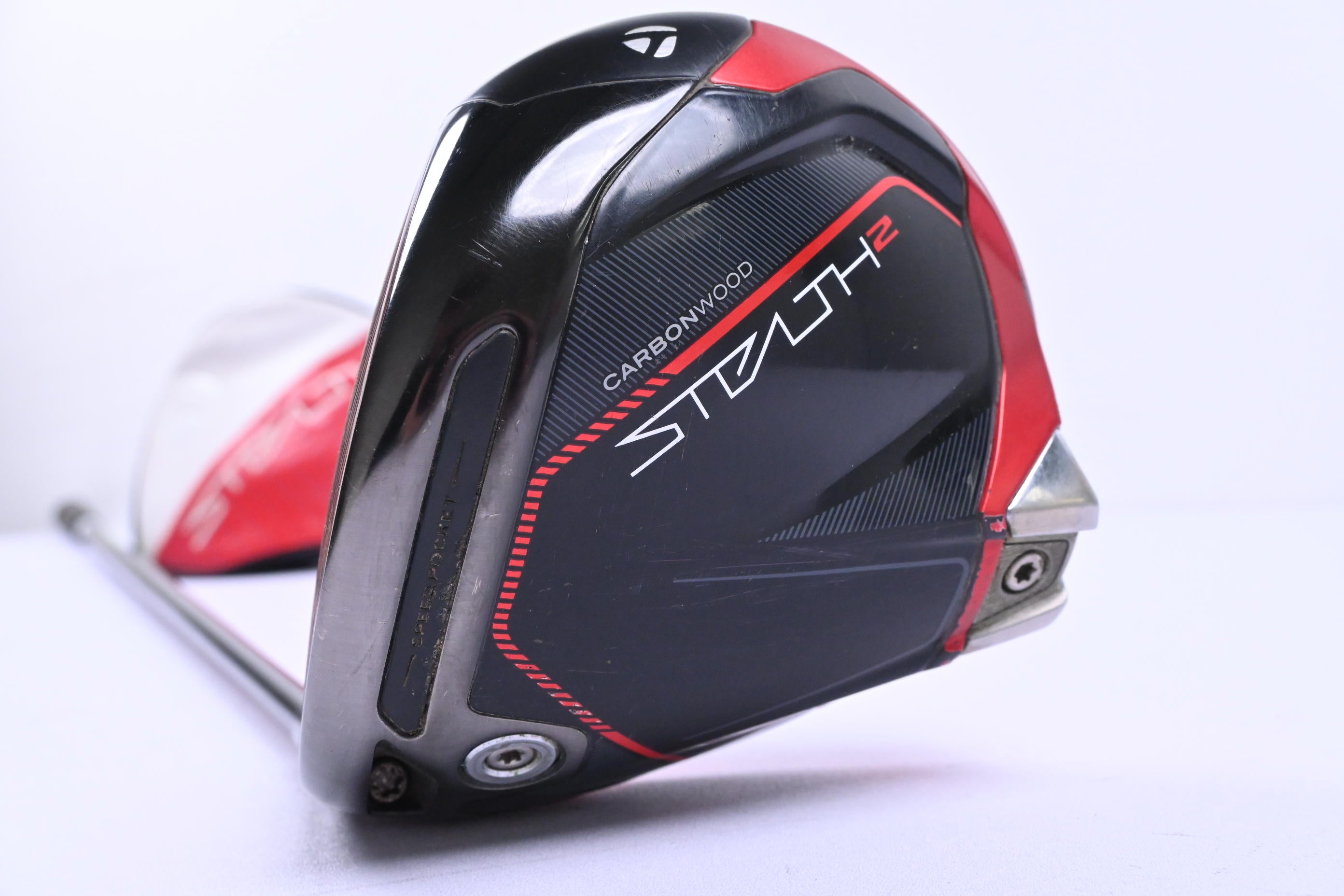 Left Hand Taylormade Stealth 2 Driver / 10.5 Degree / Stiff Flex HZRDUS Smoke 60