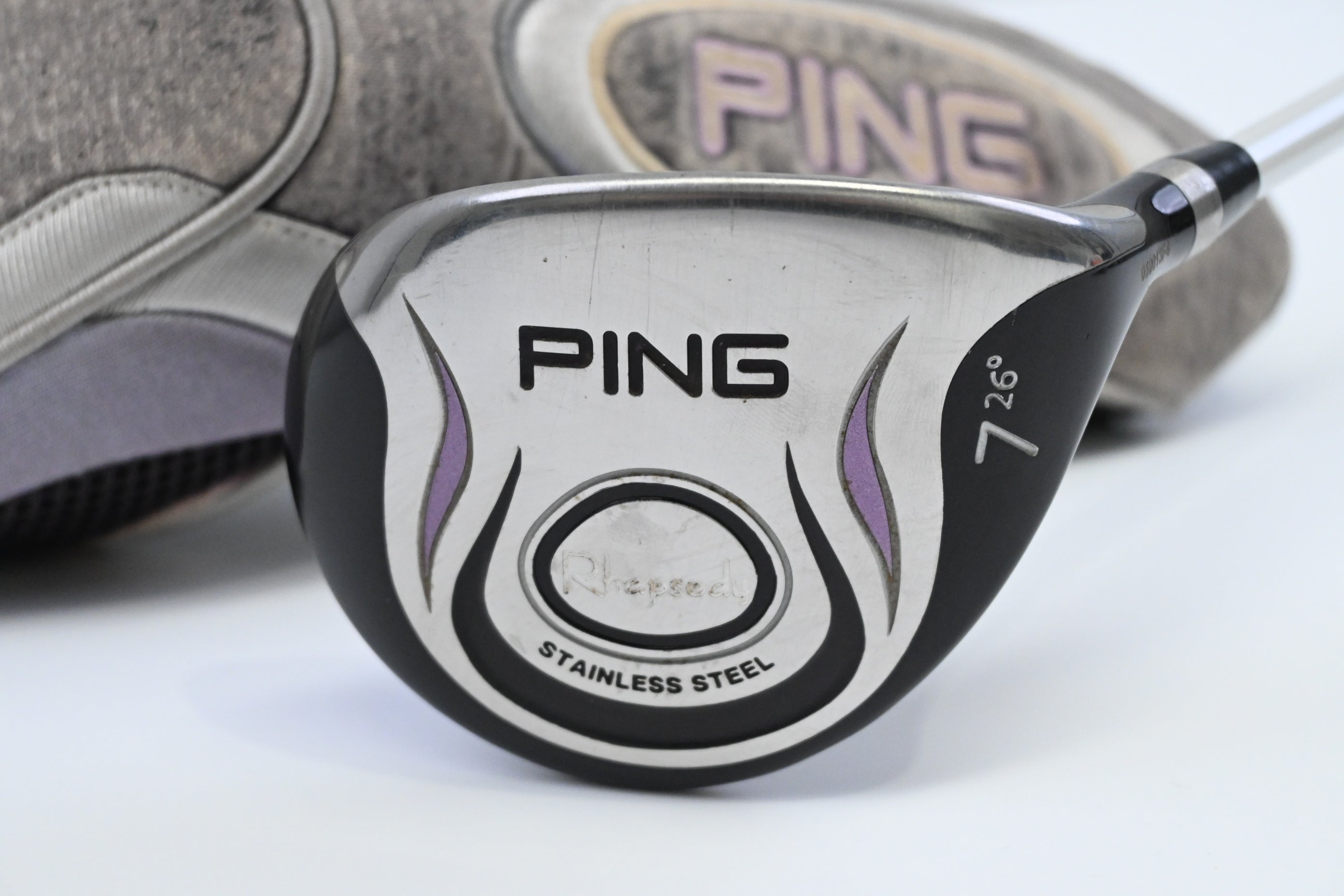 Ping Rhapsody #7 Wood / 26 Degree / Ladies Flex Ping ULT 129 Shaft