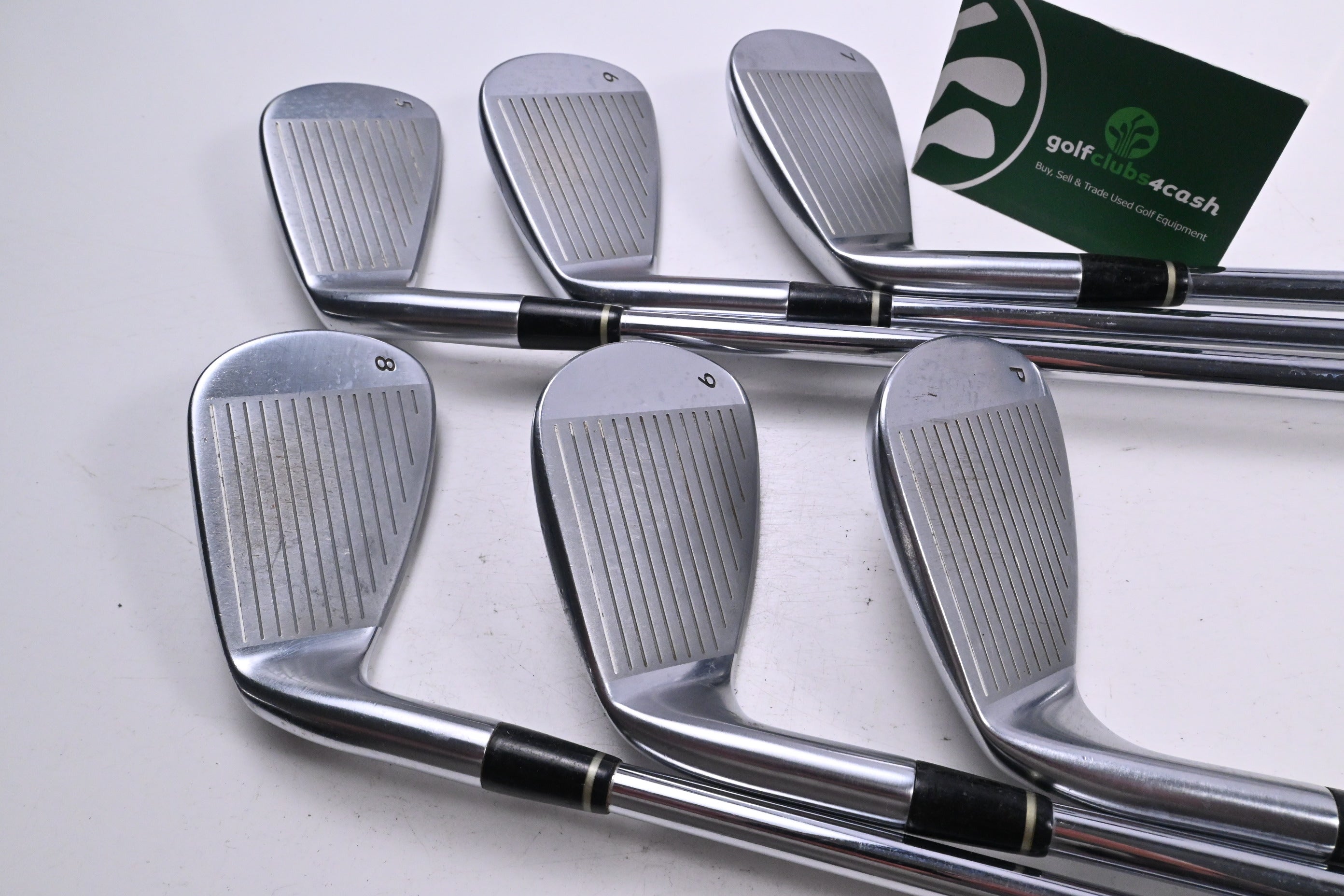 PRGR TR-X Model 910 Irons / 5-PW / Stiff Flex TX-R Shafts