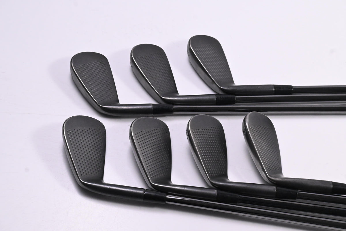 Cobra King Forged CB/MB 2019 Black Irons / 4-PW / Stiff Flex KBS $-Taper 120