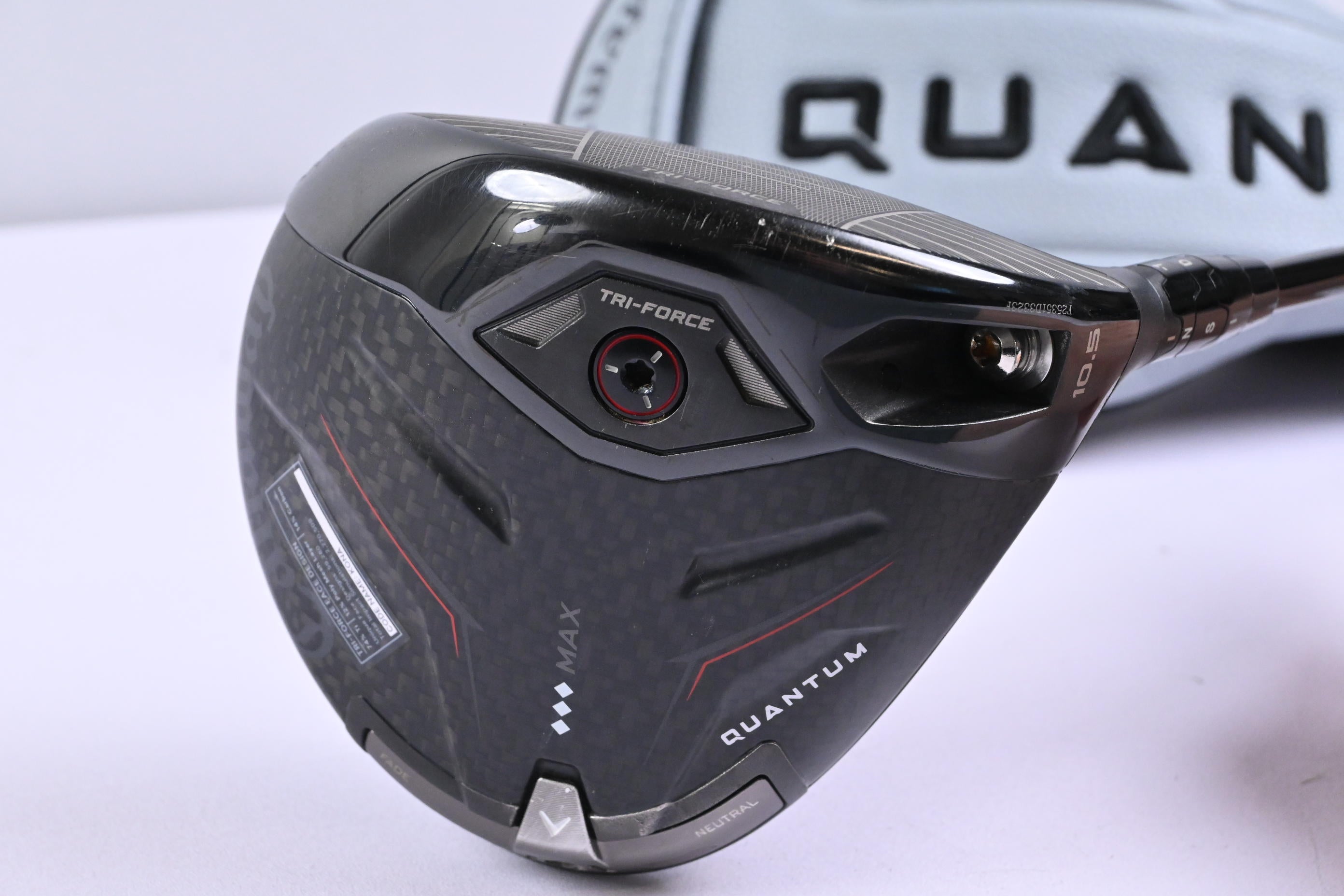 Callaway Quantum Triple Diamond Max Driver / 10.5 Degree / Stiff Flex Ventus 6