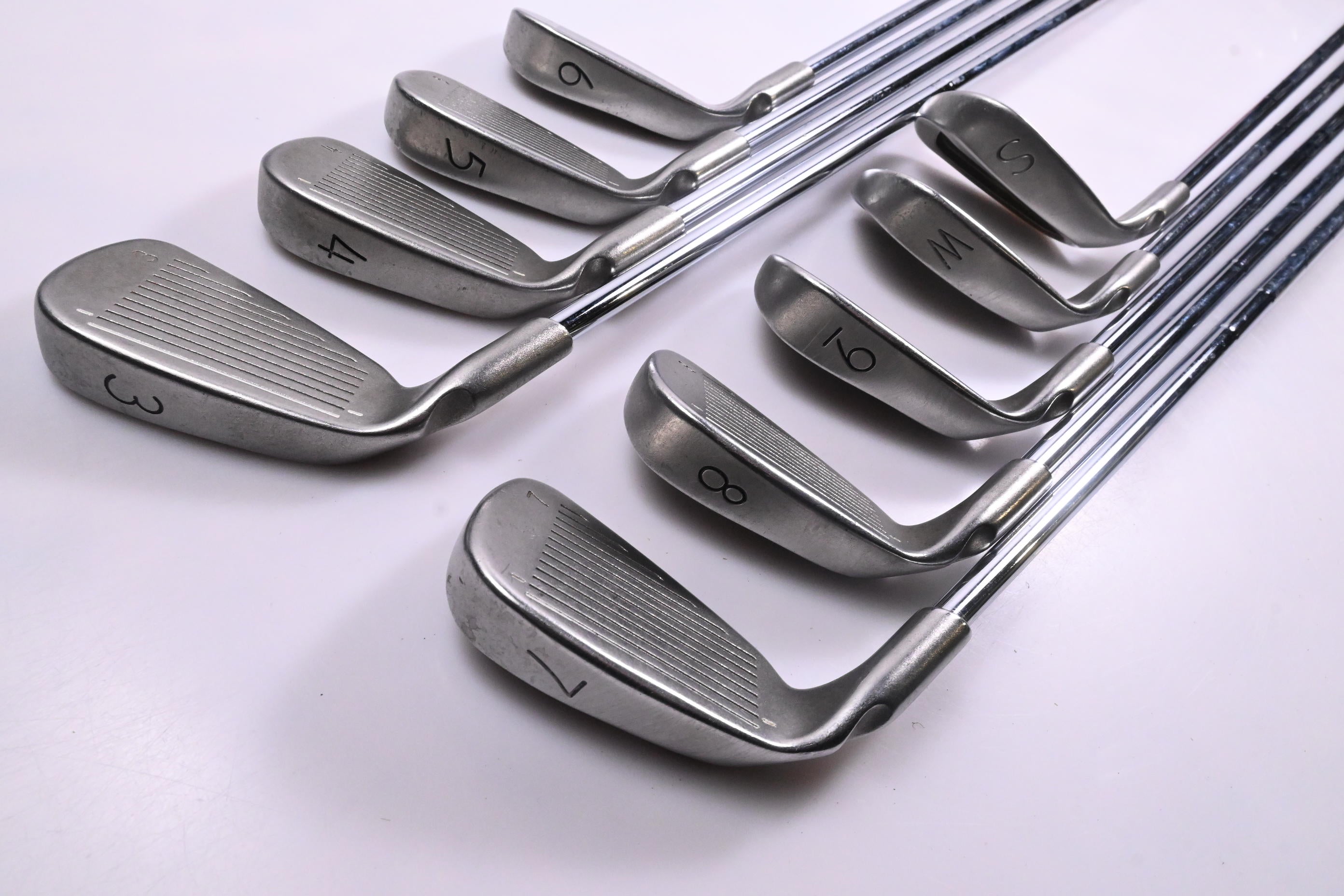 Ping i3 O-Size Irons / 3-PW+SW / Blue Dot / Stiff Flex Ping Cushin JZ Shafts