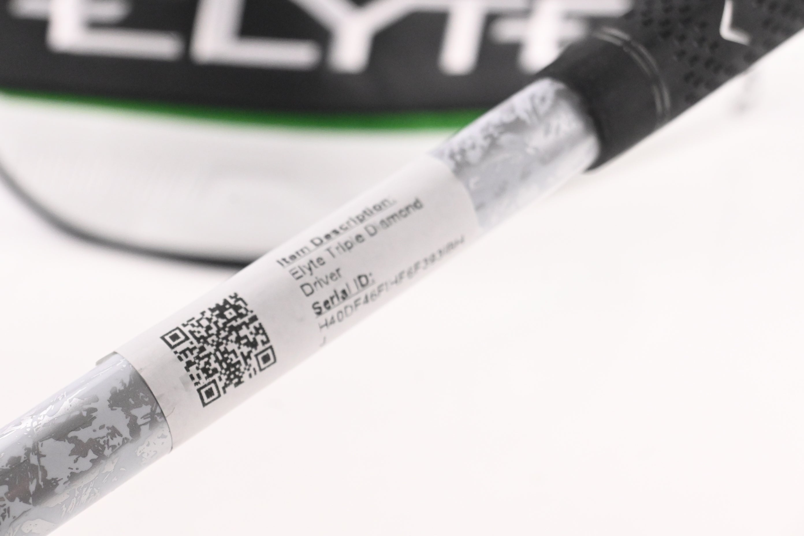 Callaway Elyte Triple Diamond Driver / 9 Degree / X-Flex Denali Charcoal 60