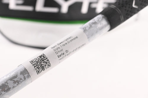 Callaway Elyte Triple Diamond Driver / 9 Degree / X-Flex Denali Charcoal 60