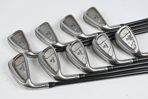 Left Hand Taylormade 360 Series Irons / 3-PW+SW / Stiff Flex Taylormade Lite 90