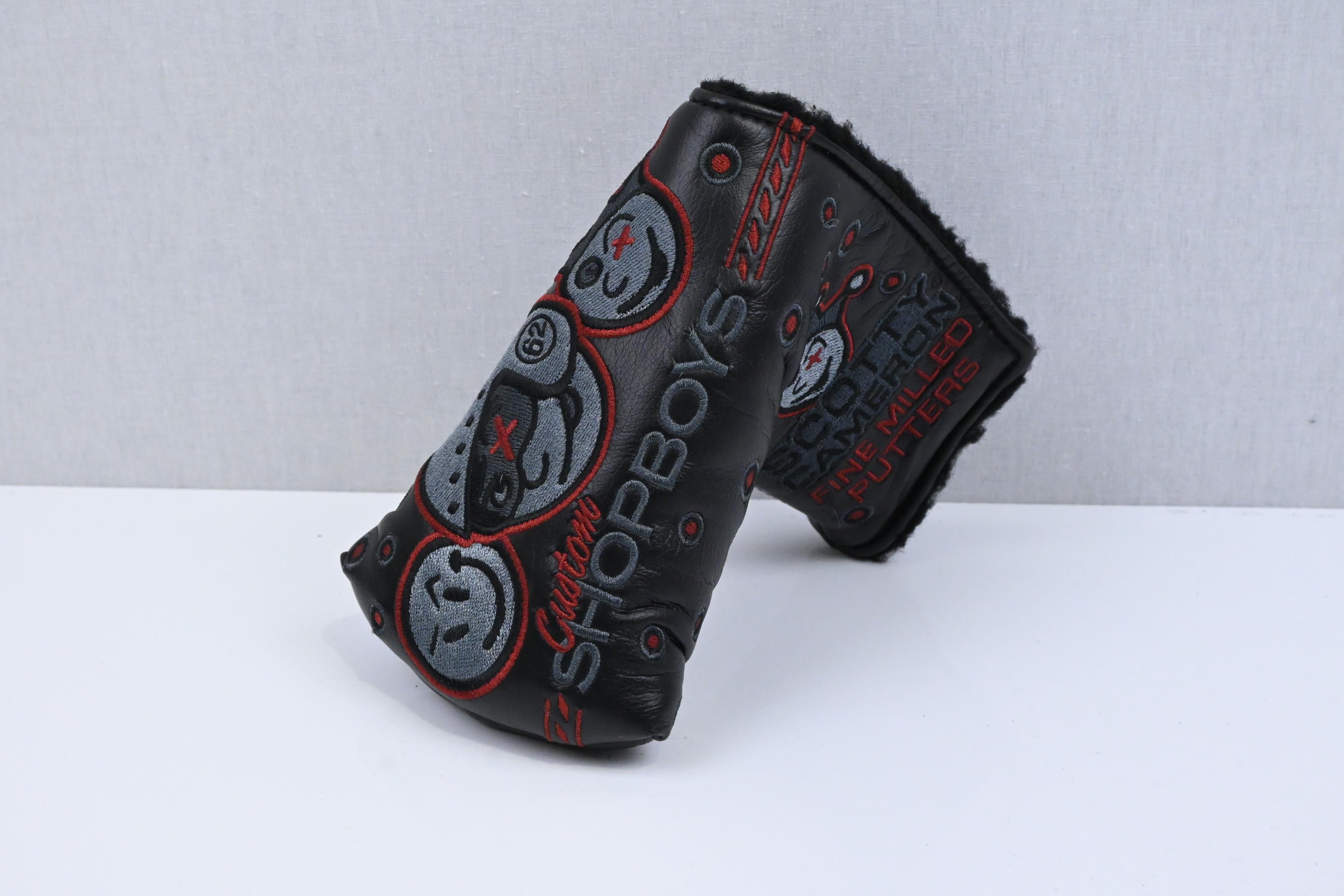 Scotty Cameron 2022 Custom Shopboys Putter Headcover / Blade / Black / Red
