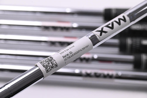 Taylormade SIM Max Irons / 5-PW / Stiff Flex KBS MAX 85 Shafts