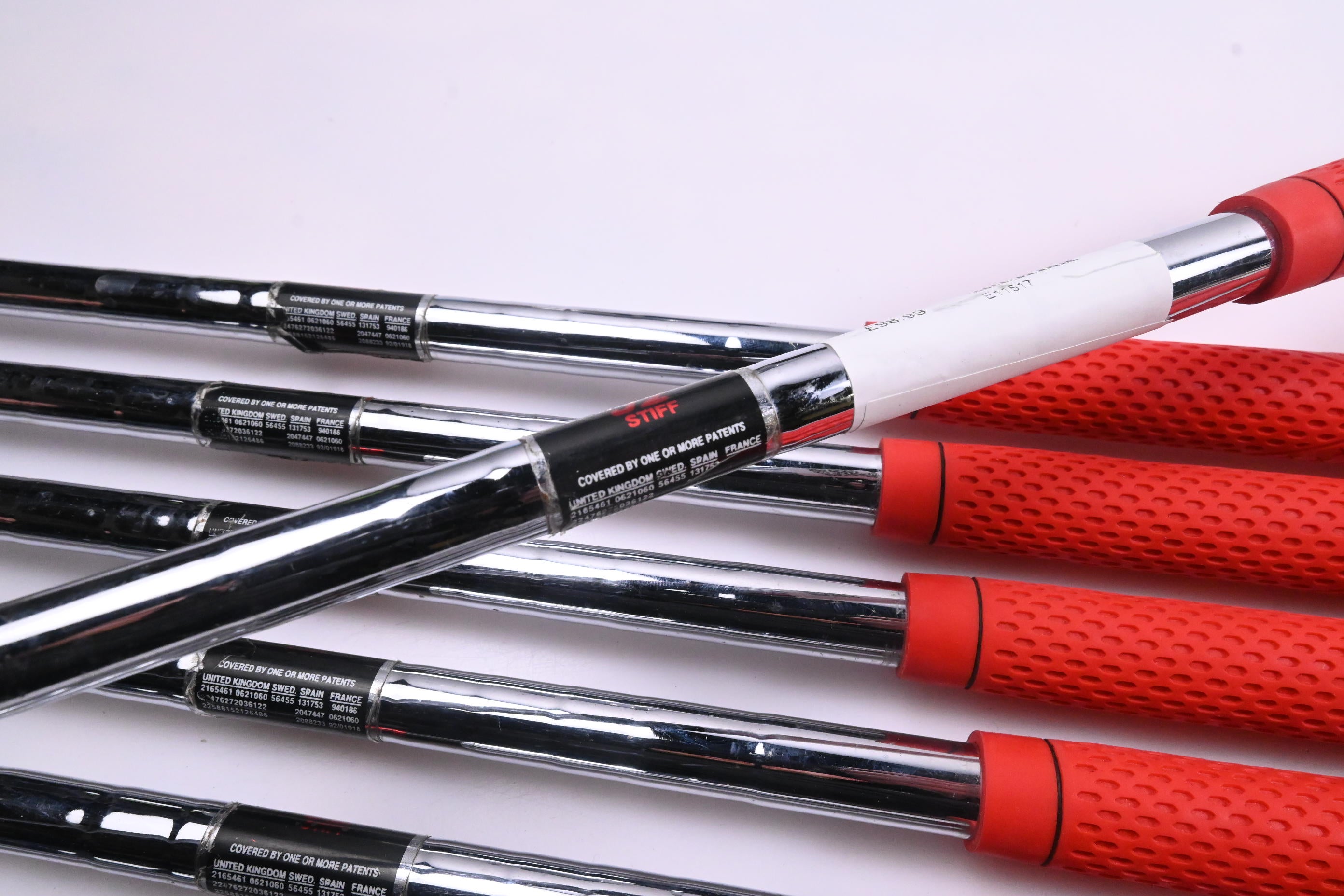 Ping i3 O-Size Irons / 3-PW+SW / Blue Dot / Stiff Flex Ping Cushin JZ Shafts