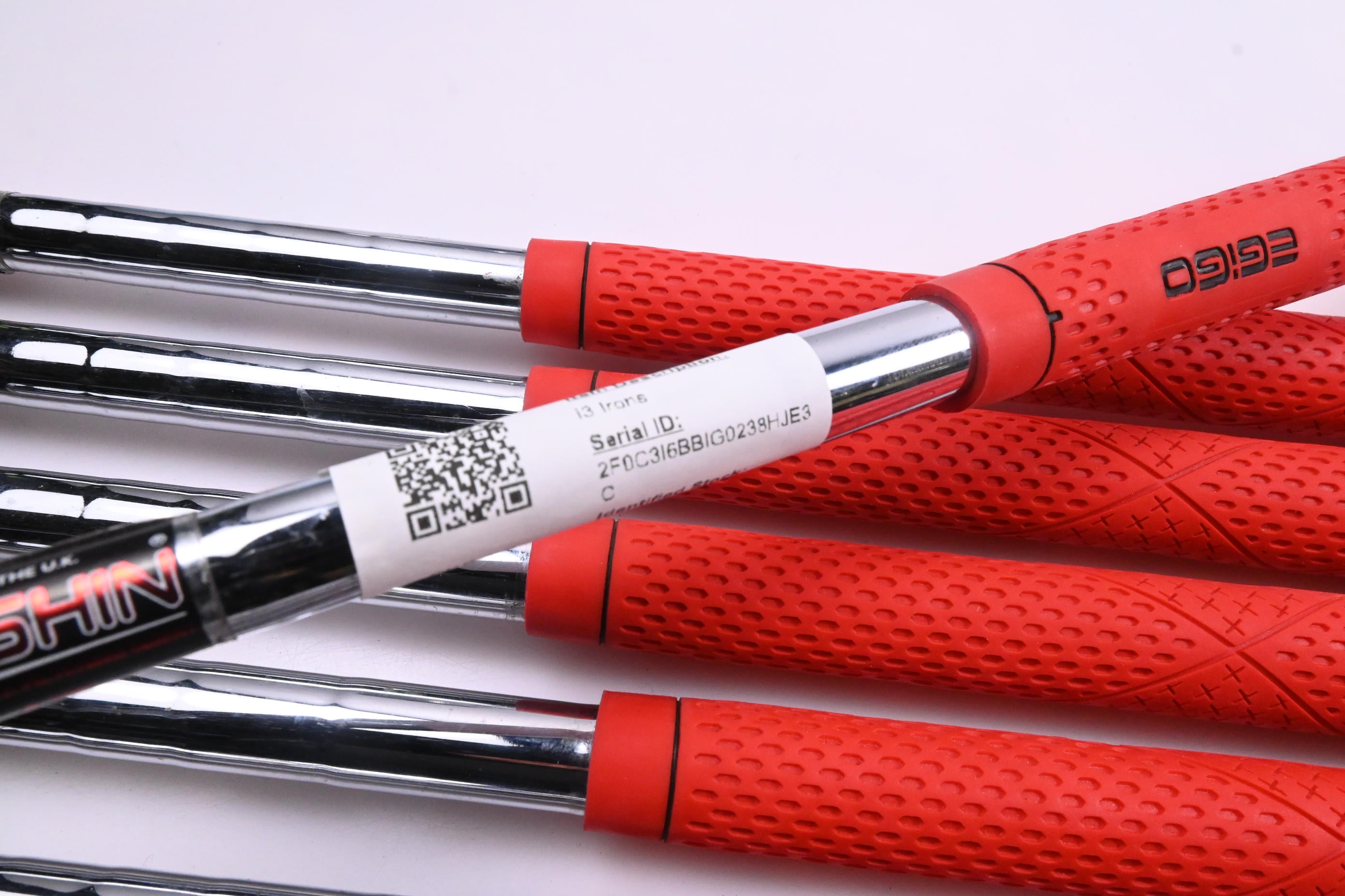 Ping i3 O-Size Irons / 3-PW+SW / Blue Dot / Stiff Flex Ping Cushin JZ Shafts