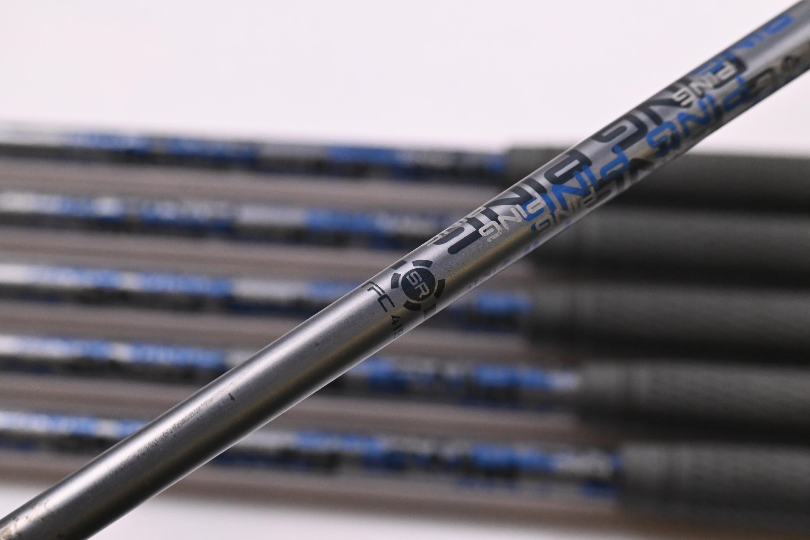 Ping G30 Irons / 7-PW+UW+SW / Blue Dot / Senior Flex Ping TFC 419 Shafts
