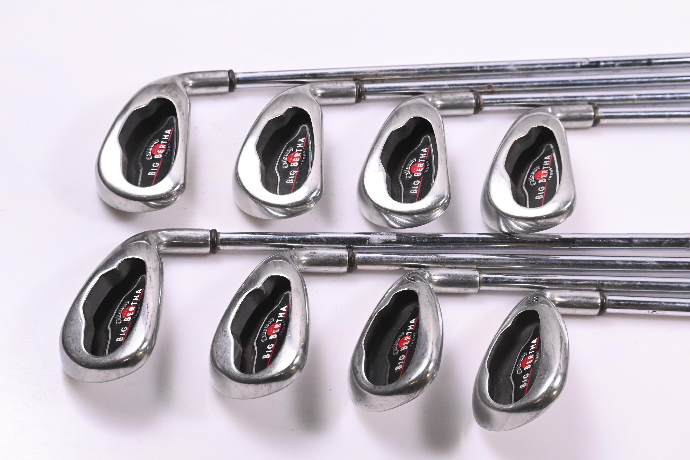 Callaway Big Bertha 2004 Irons / 4-PW+SW / UniFlex Callaway Shafts