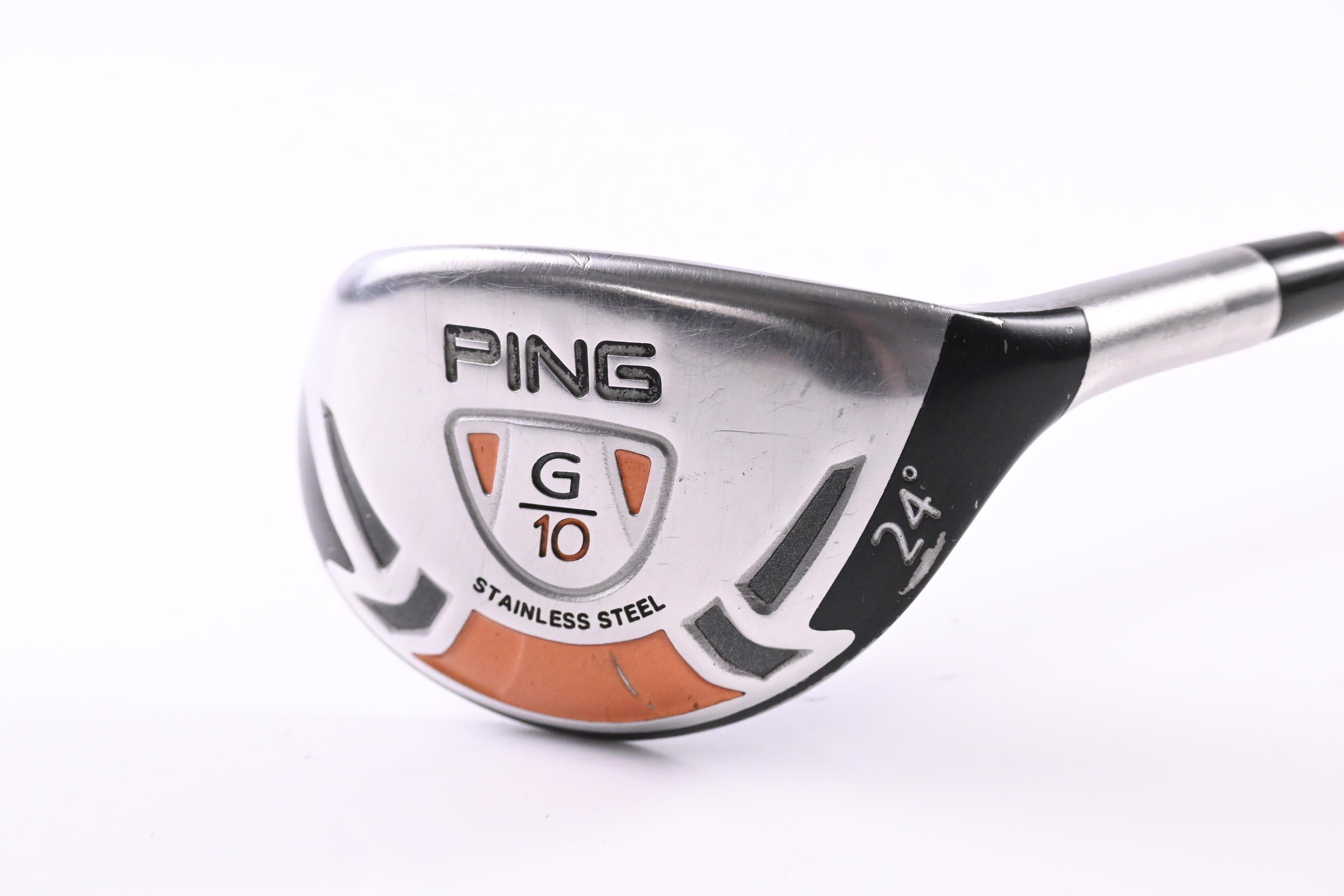 Ping G10 #4 Hybrid / 24 Degree / Stiff Flex Ping TFC 129 Shaft