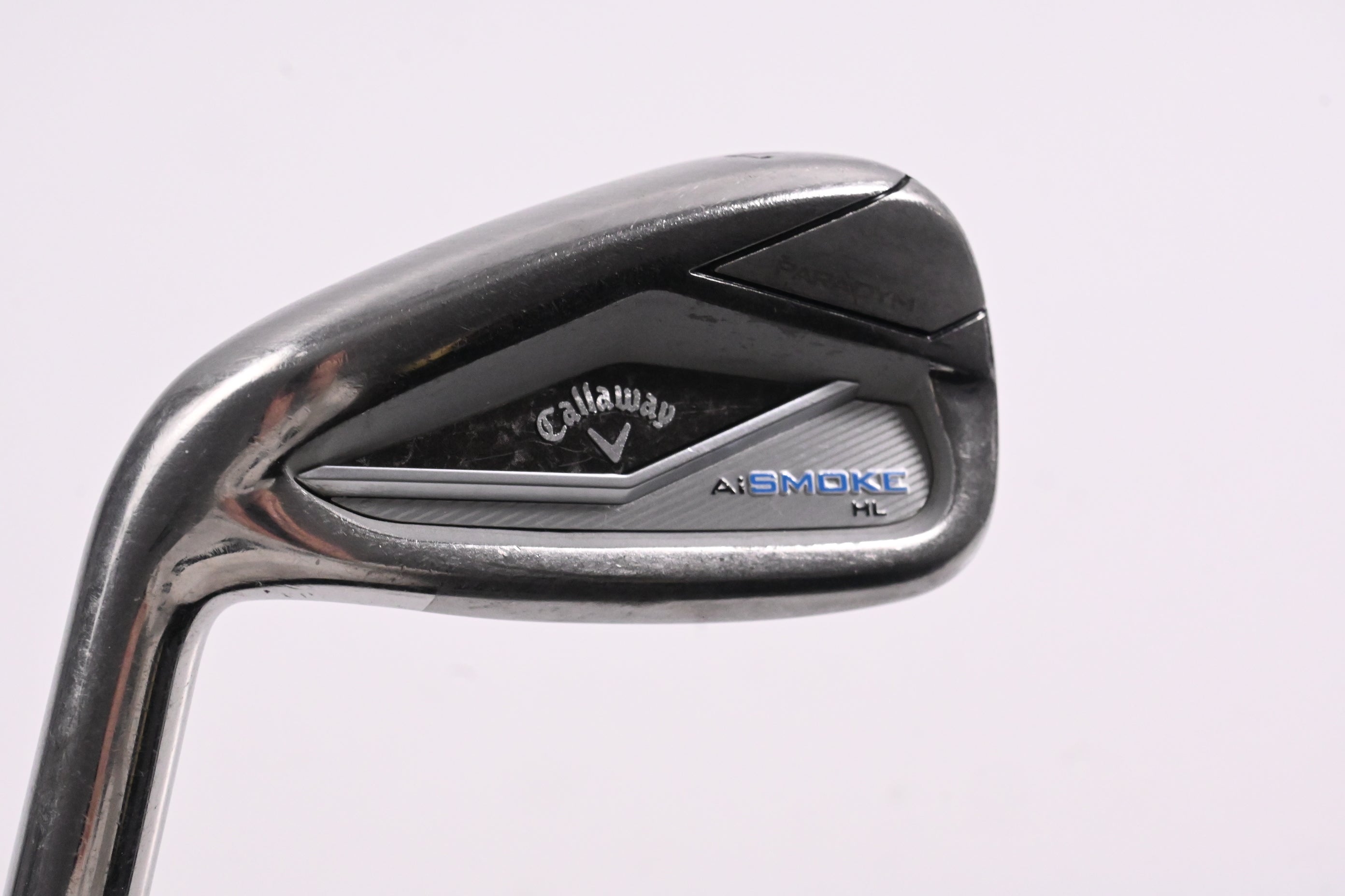 Left Hand Callaway Paradym Ai Smoke HL #7 Iron / Senior Flex Tensei Blue 40