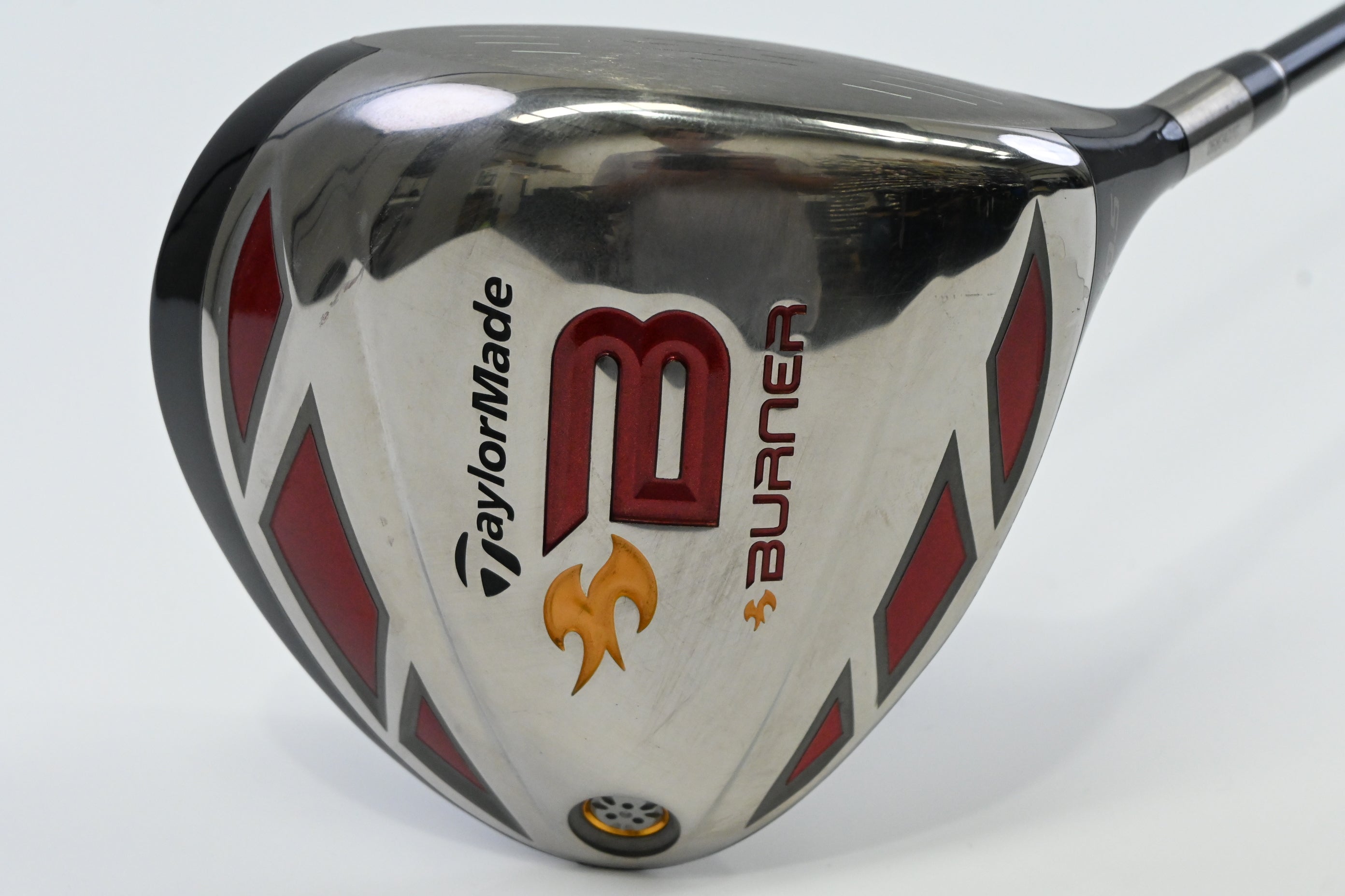 Taylormade Burner 2008 Driver / 10.5 Degree / Regular Flex Taylormade Reax 49