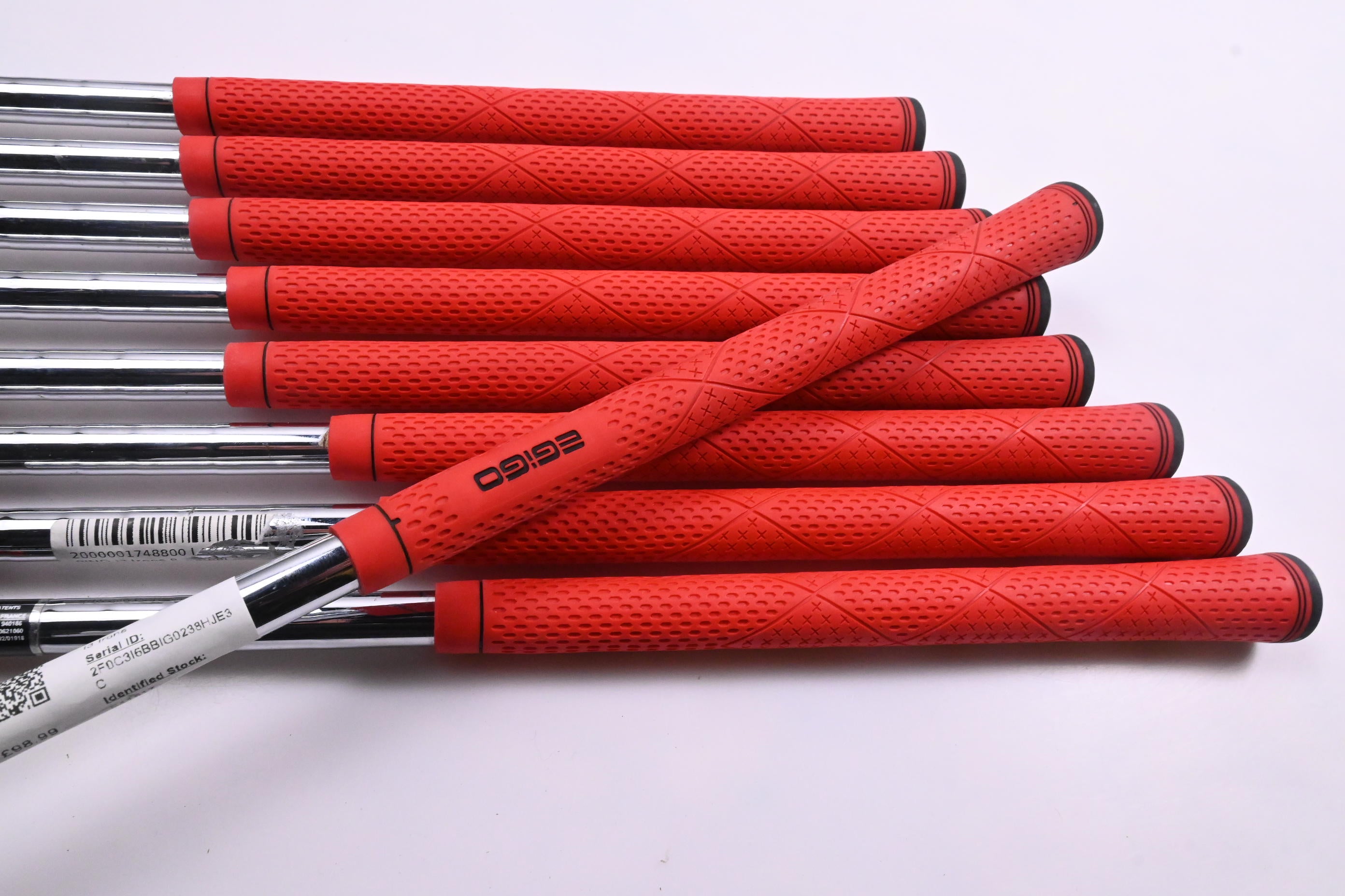 Ping i3 O-Size Irons / 3-PW+SW / Blue Dot / Stiff Flex Ping Cushin JZ Shafts