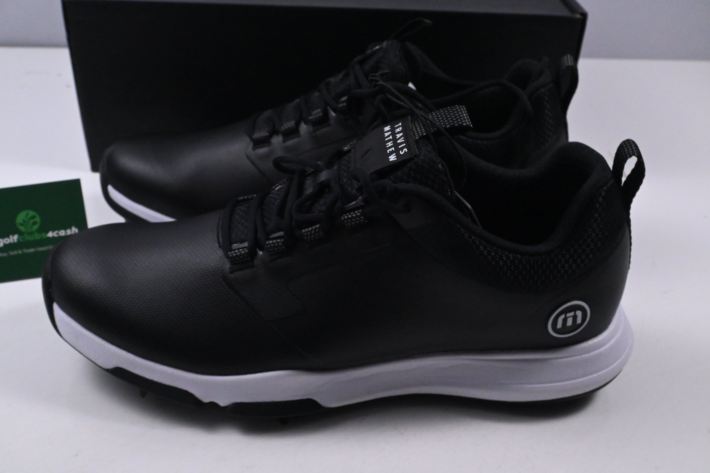 Travis Mathew The Ringer II Golf Shoes / Size UK 8.5 / Black