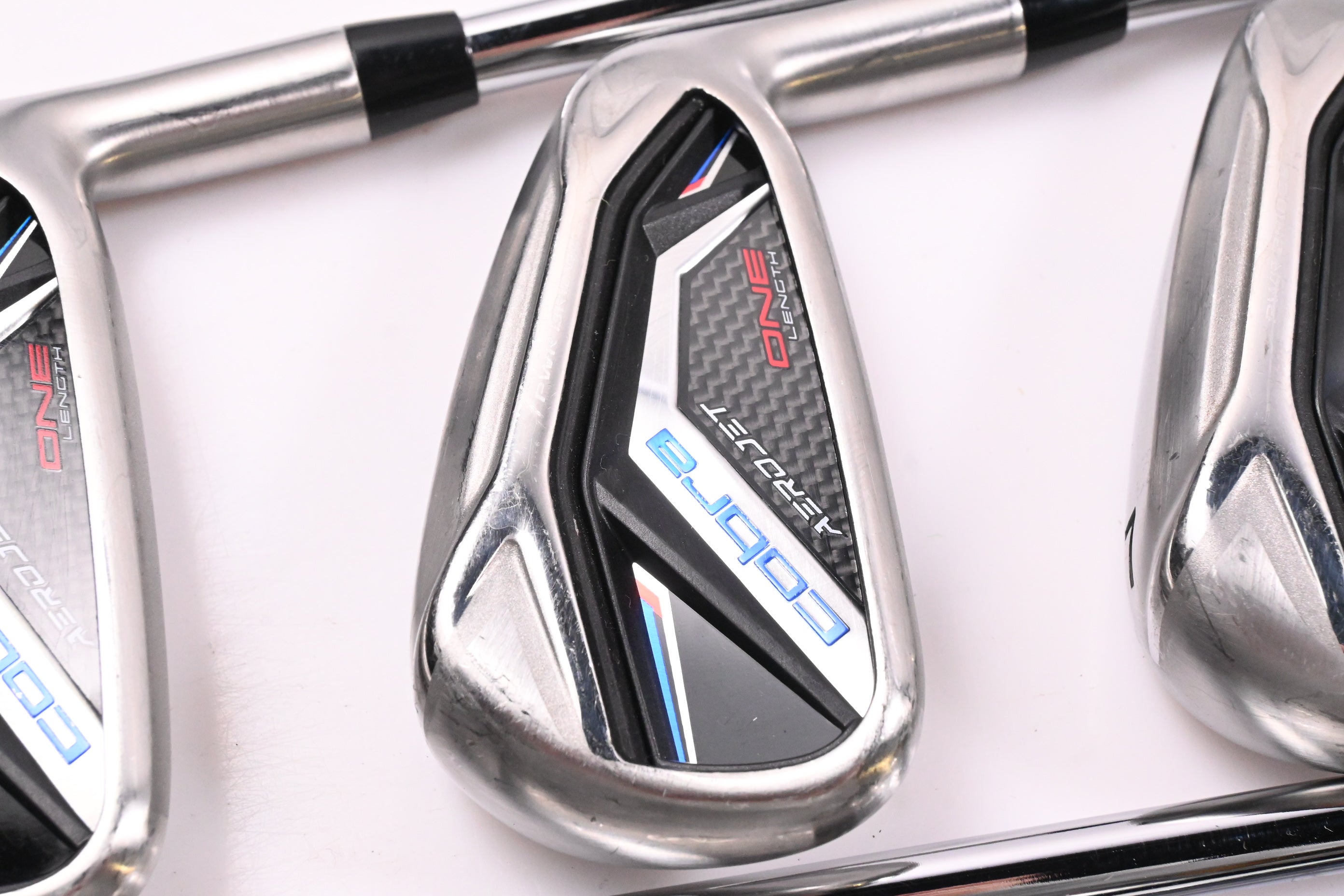 Cobra Aerojet One Length Irons / 5-PW+GW / Regular Flex KBS Tour Lite Shafts