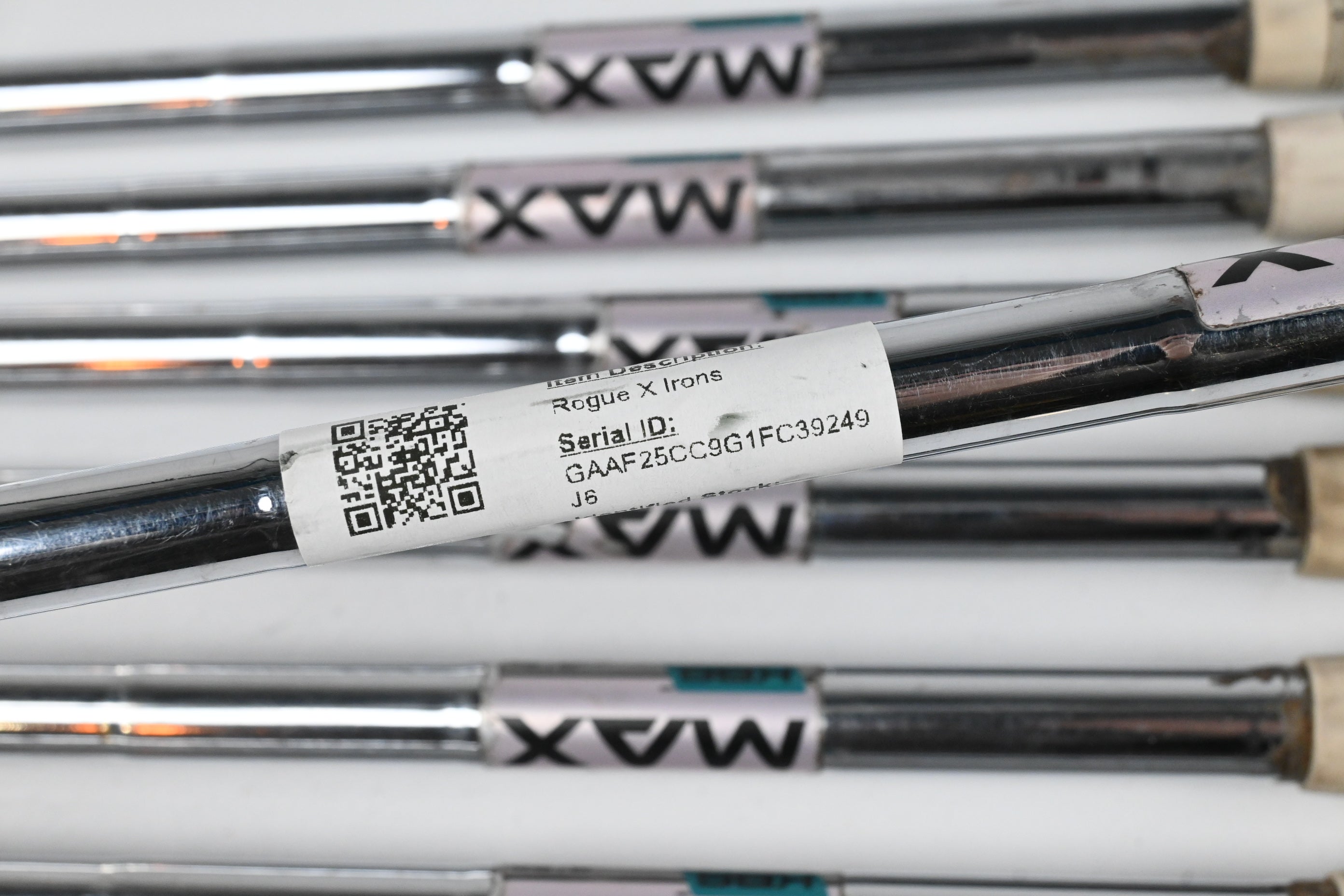 Callaway Rogue X Irons / 5-PW+SW / Regular Flex KBS MAX 90 Shafts