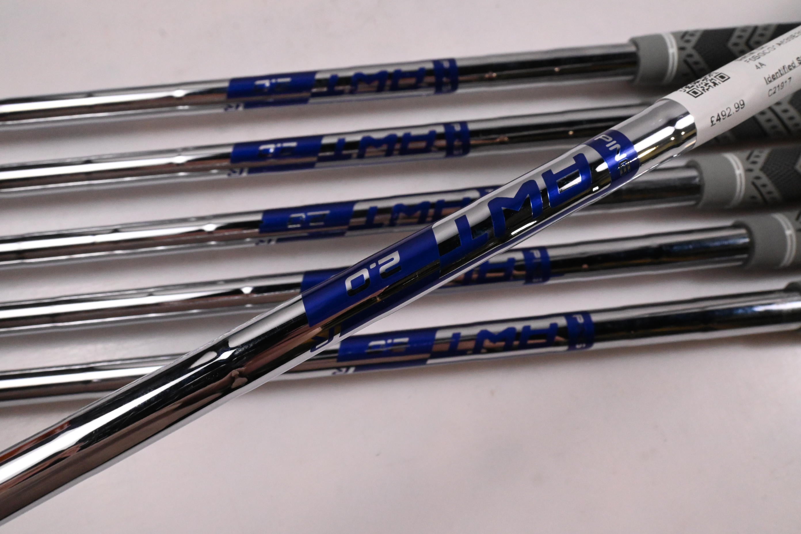 Ping i230 Irons / 6-PW+GW / Blue Dot / Regular Flex Ping AWT 2.0 Shafts