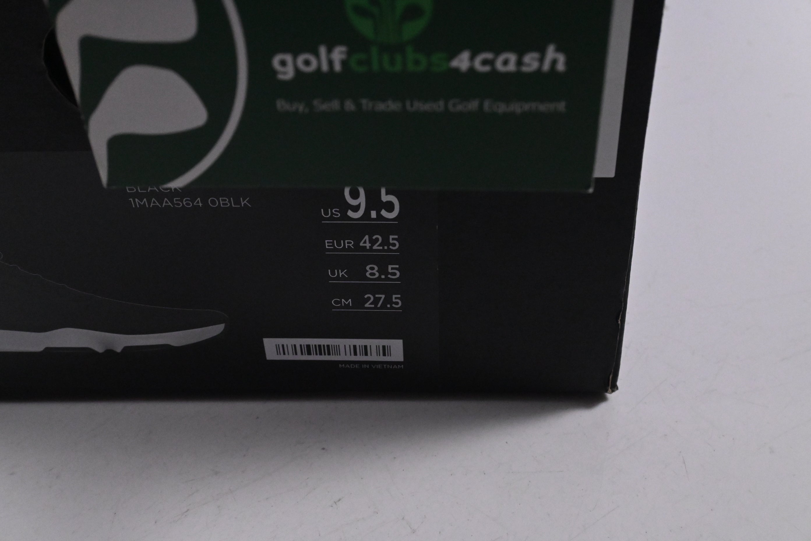 Travis Mathew The Ringer II Golf Shoes / Size UK 8.5 / Black