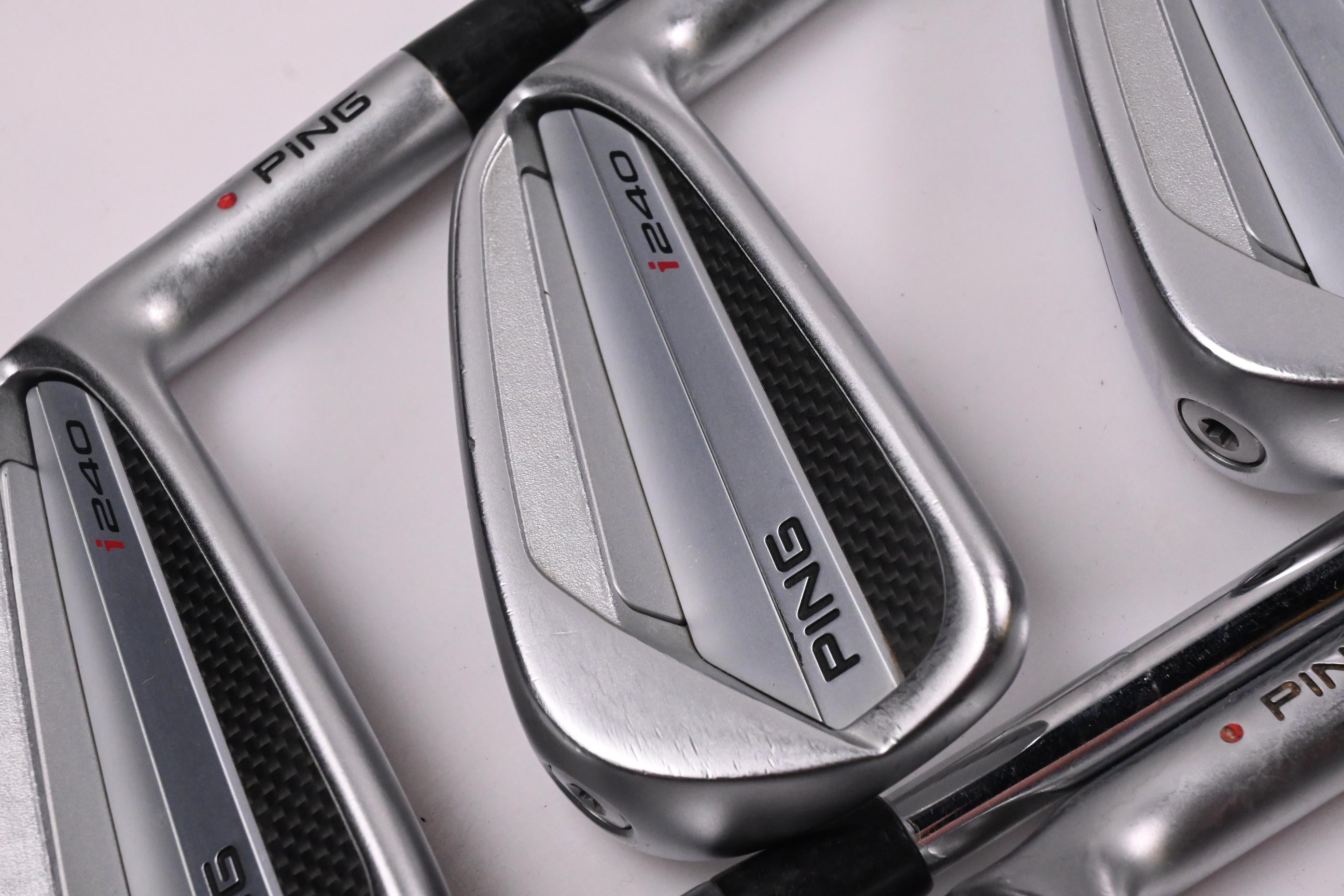 Ping I240 Irons / 5-PW / Red Dot / Regular Flex KBS Tour 110 Shafts