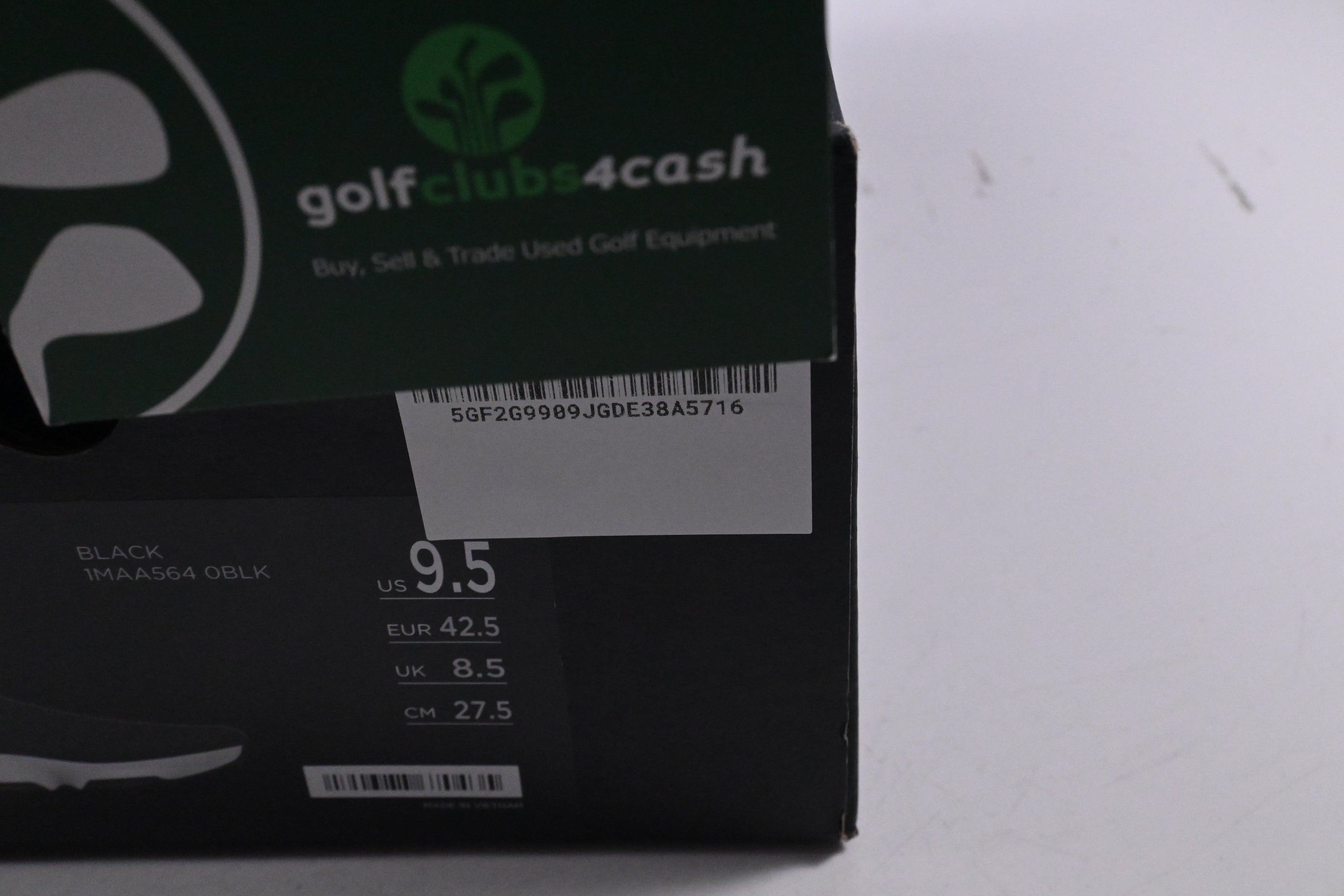 Travis Mathew The Ringer II Golf Shoes / Size UK 8.5 / Black