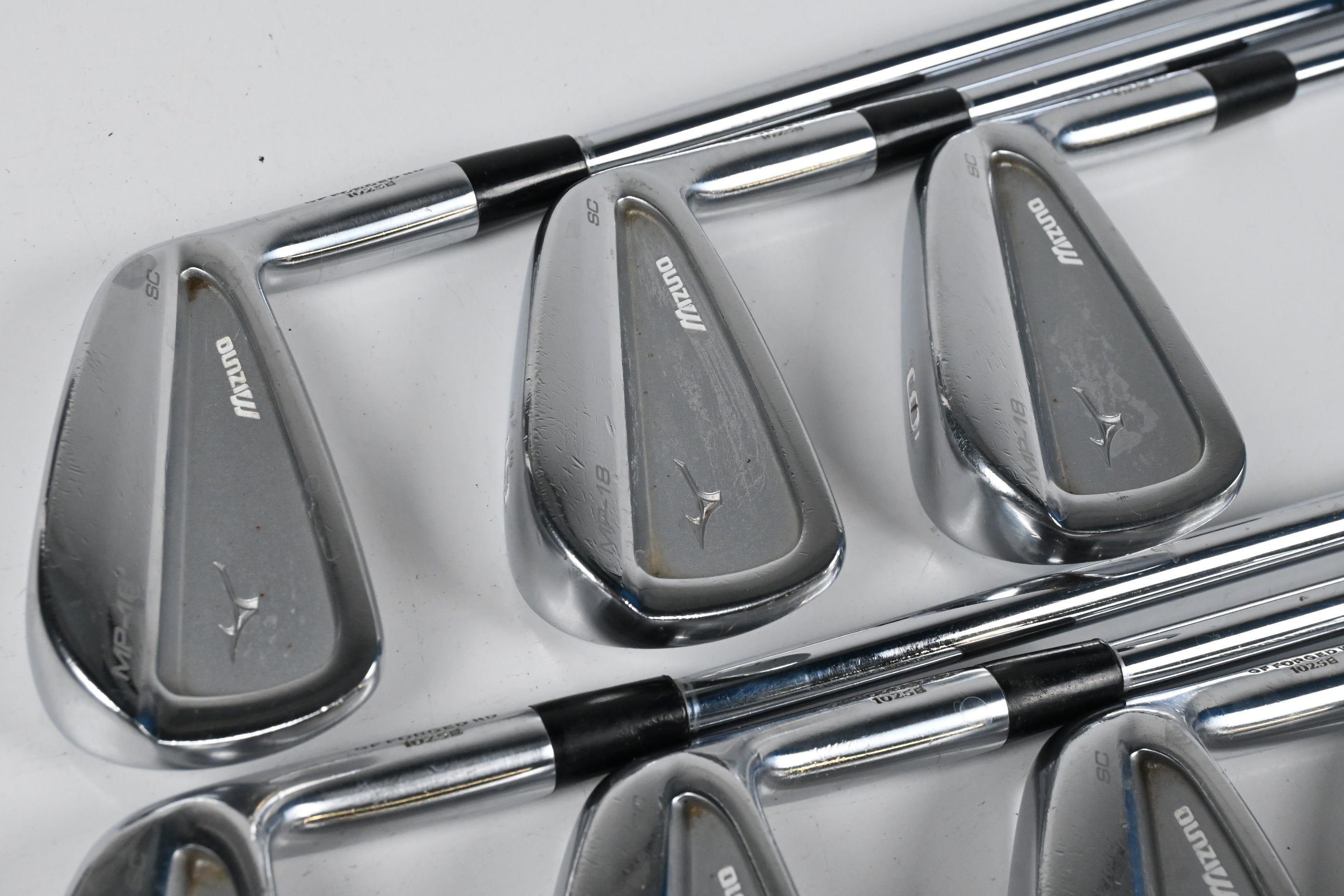 Mizuno MP-18 SC Irons / 4-PW / Stiff Flex KBS Tour Shaft