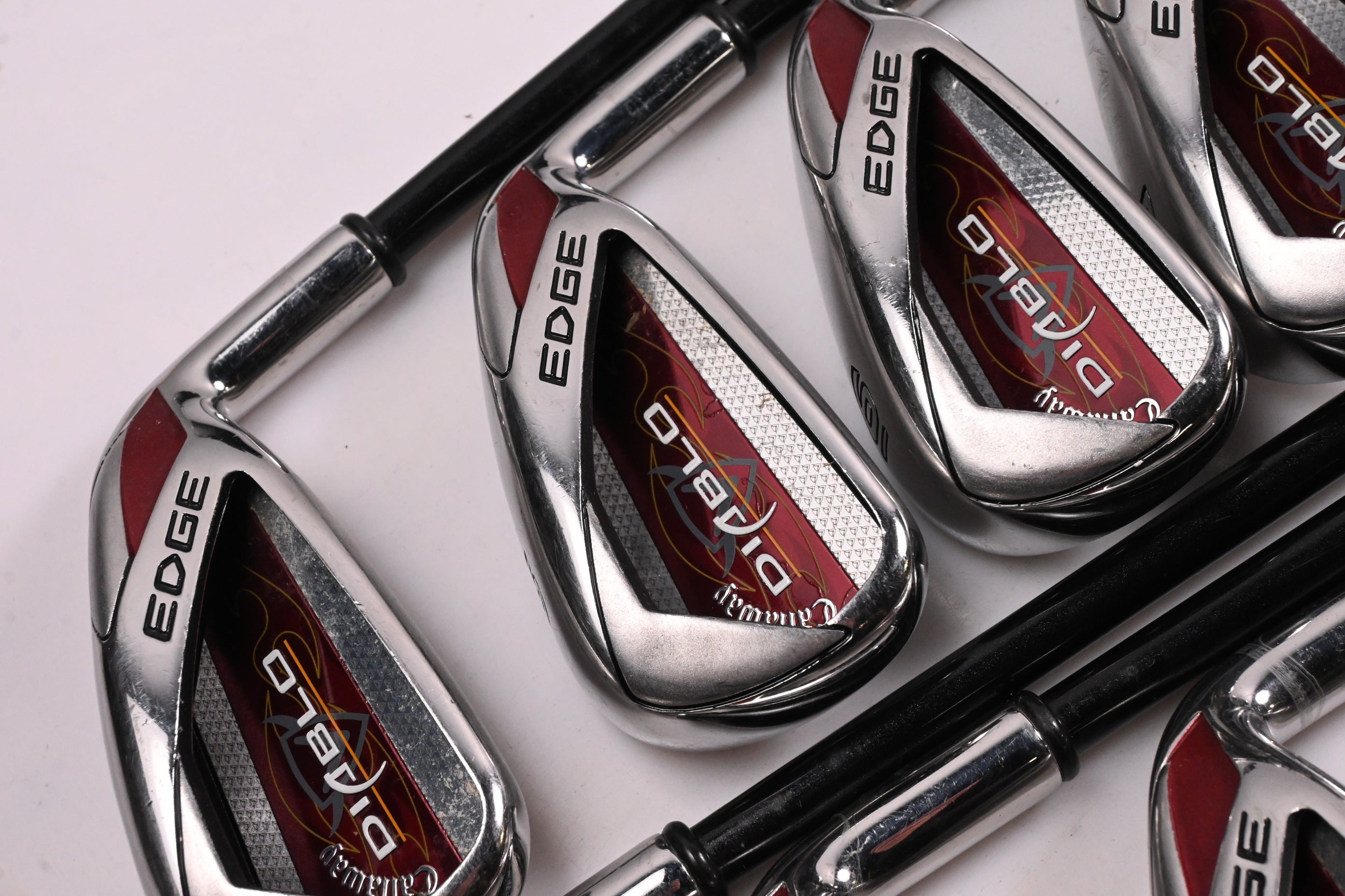 Callaway Diablo Edge Irons / 4-PW+SW / Regular Flex Callaway Diablo 75 Shafts
