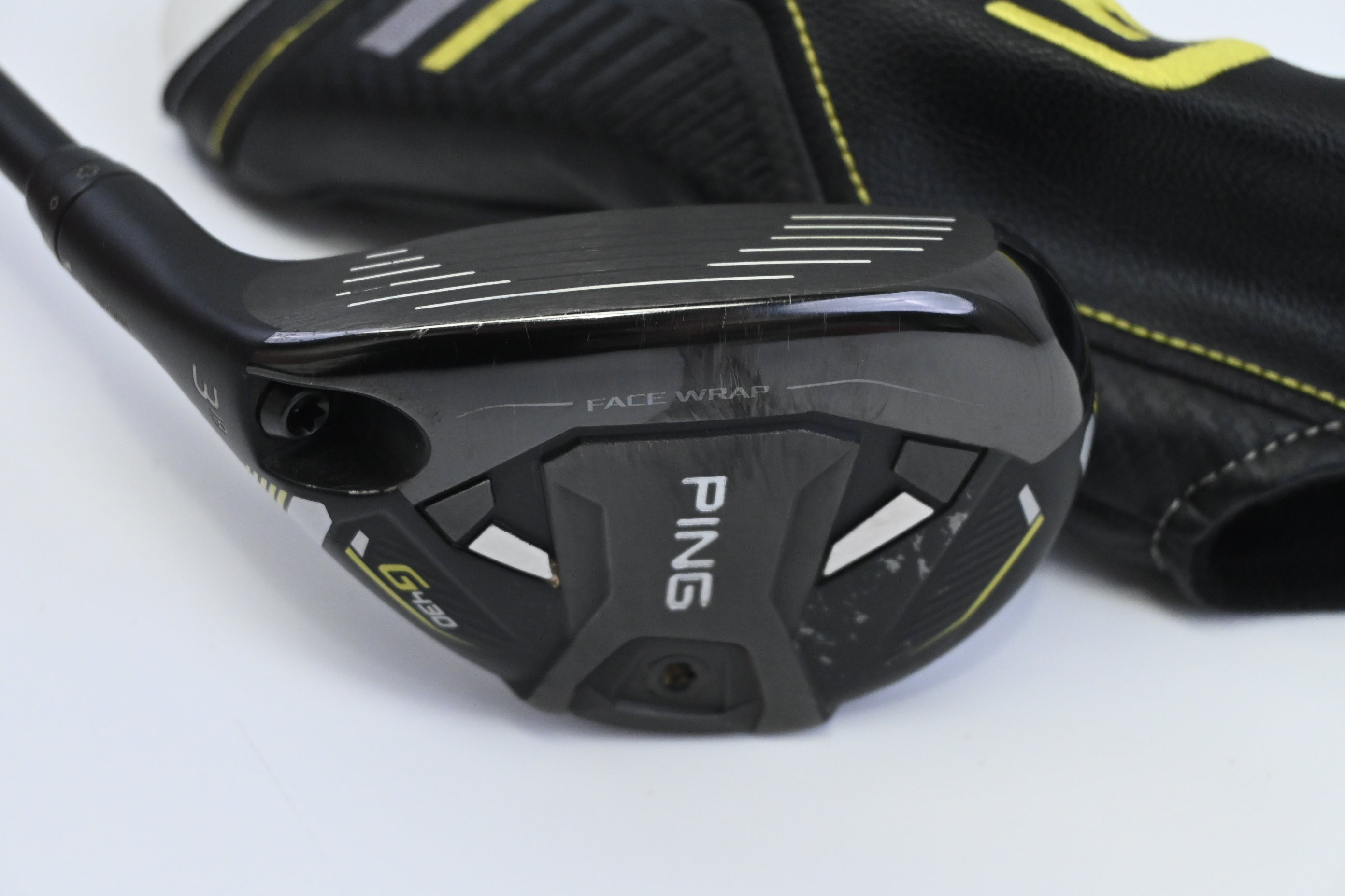 Left Hand Ping G430 #3 Hybrid / 19 Degree / Regular Flex Ping Alta CB Black 70