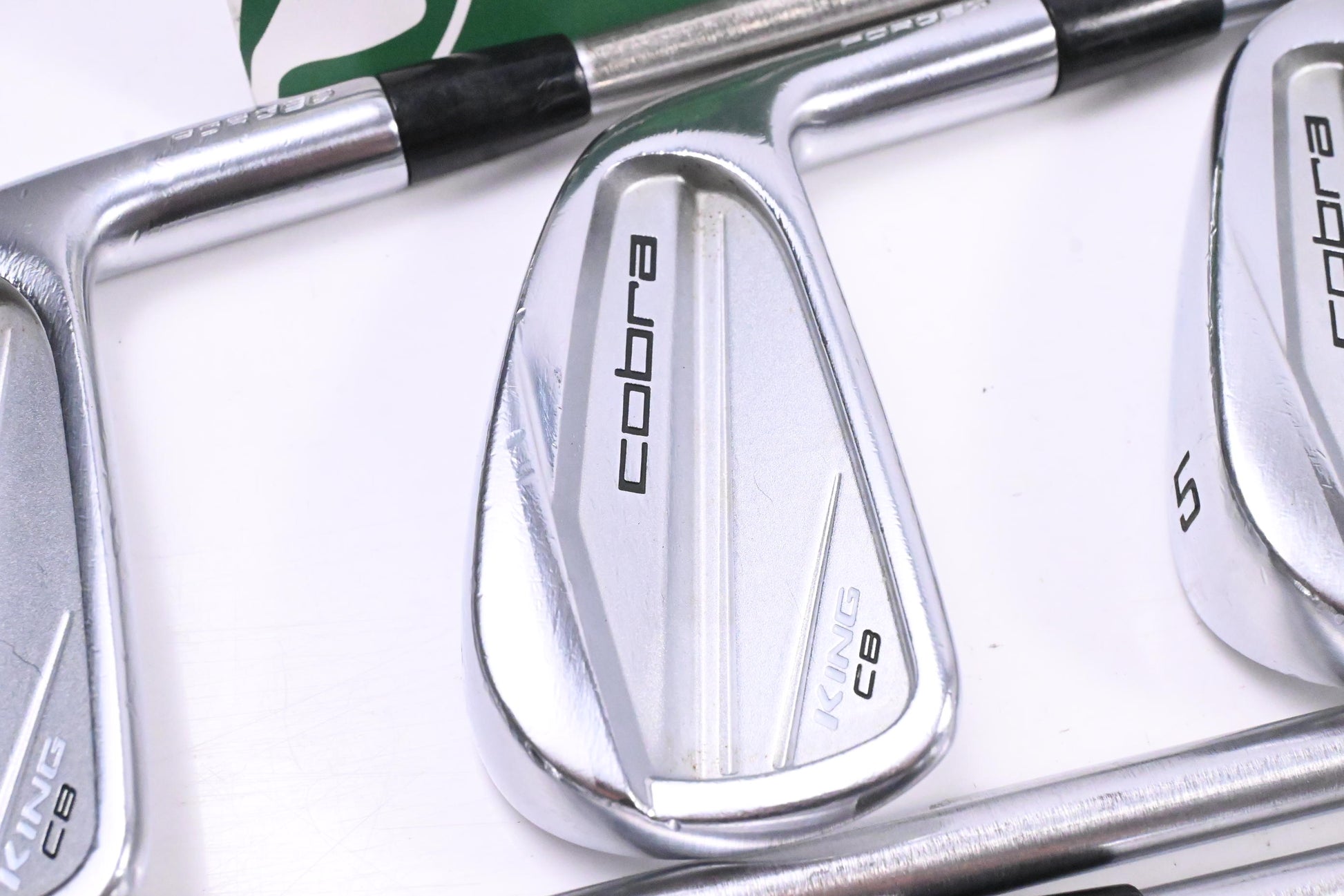 Cobra King CB / MB Irons / 3-9i / X-Flex KBS Tour C-Taper 130 Shafts