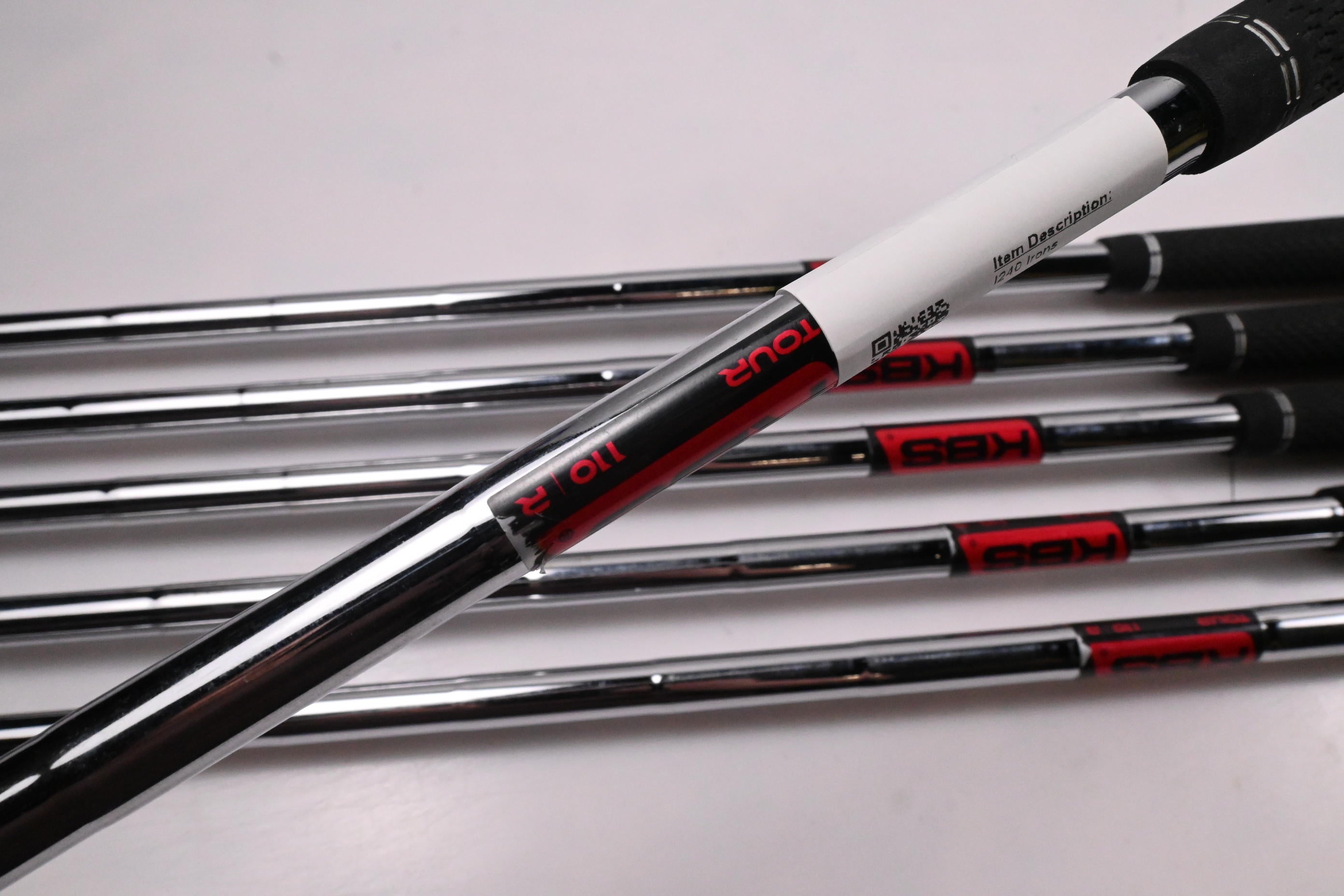 Ping I240 Irons / 5-PW / Red Dot / Regular Flex KBS Tour 110 Shafts