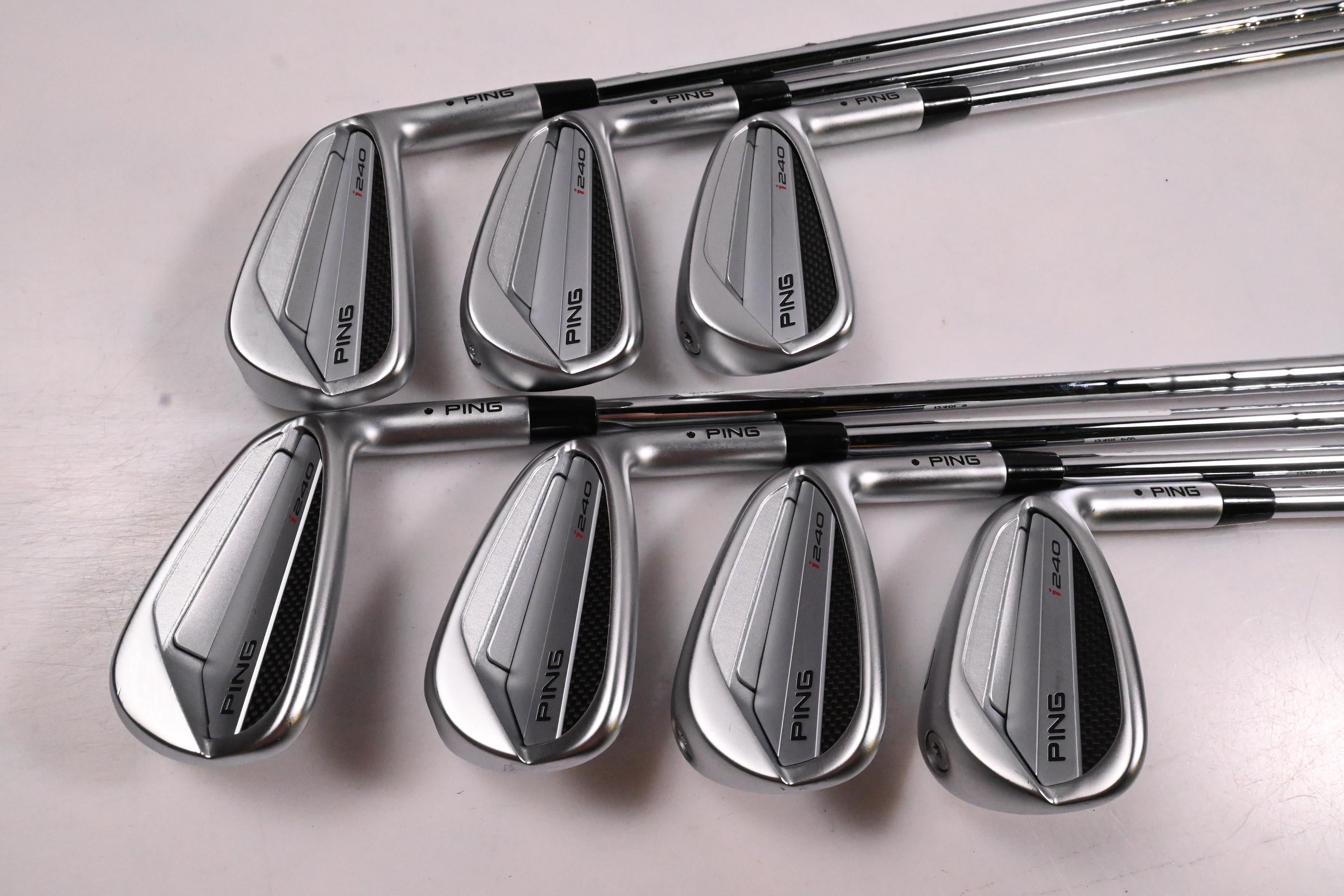 Ping I240 Irons / 5-PW+GW / Black Dot / Stiff Flex N.S.Pro 850GH Shafts