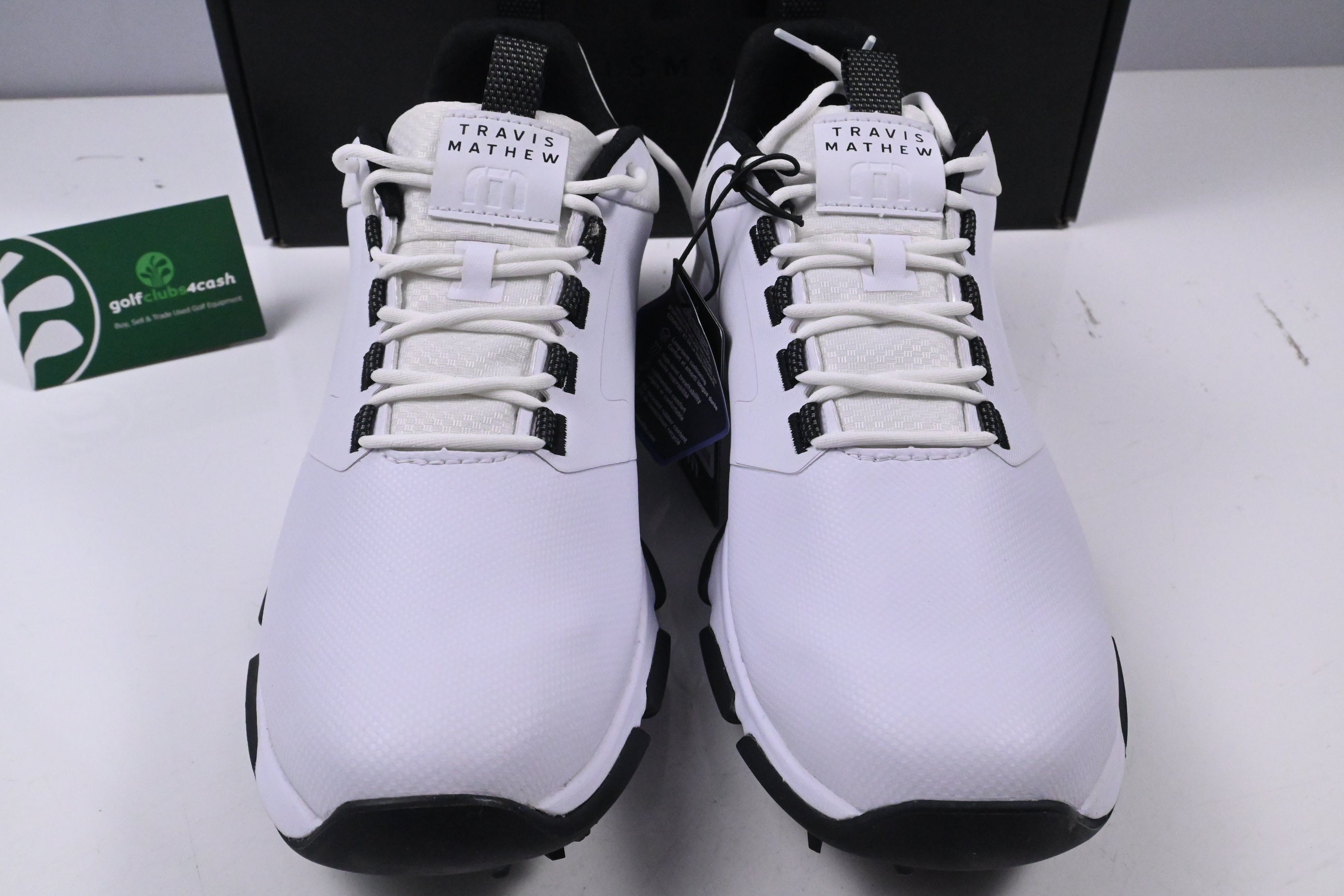 Travis Mathew The Ringer II Golf Shoes / Size UK 8.5  / White