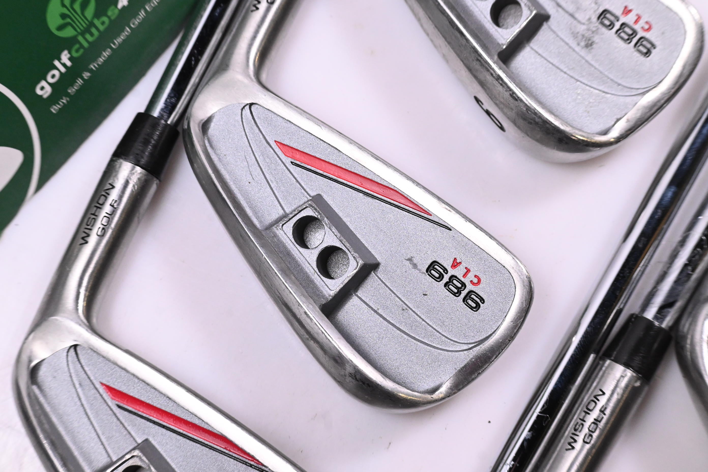 Wishon 989CLA Irons / 4-PW / Regular Flex Steel Shafts / No Shaft Bands