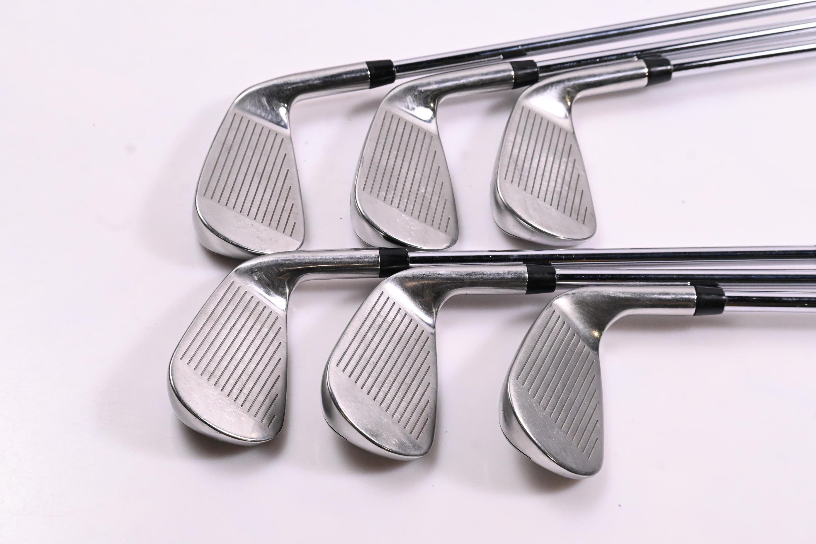 Left Hand Callaway Paradym Ai Smoke Irons / 5-PW / Stiff Flex Elevate MPH 95