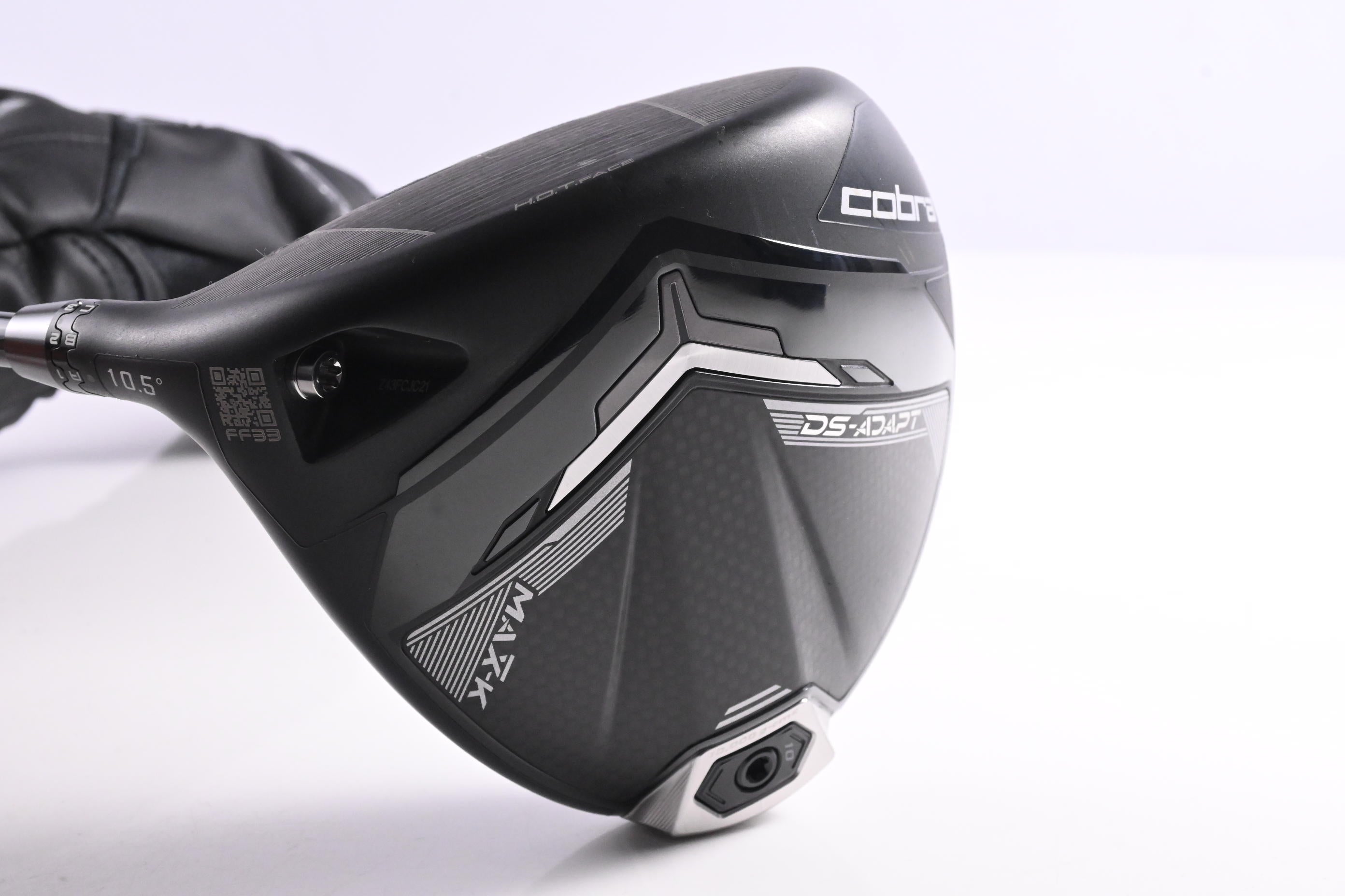 Left Hand Cobra DS-Adapt MAX-K Driver / 10.5 Degree / Stiff Flex Denali Black 60