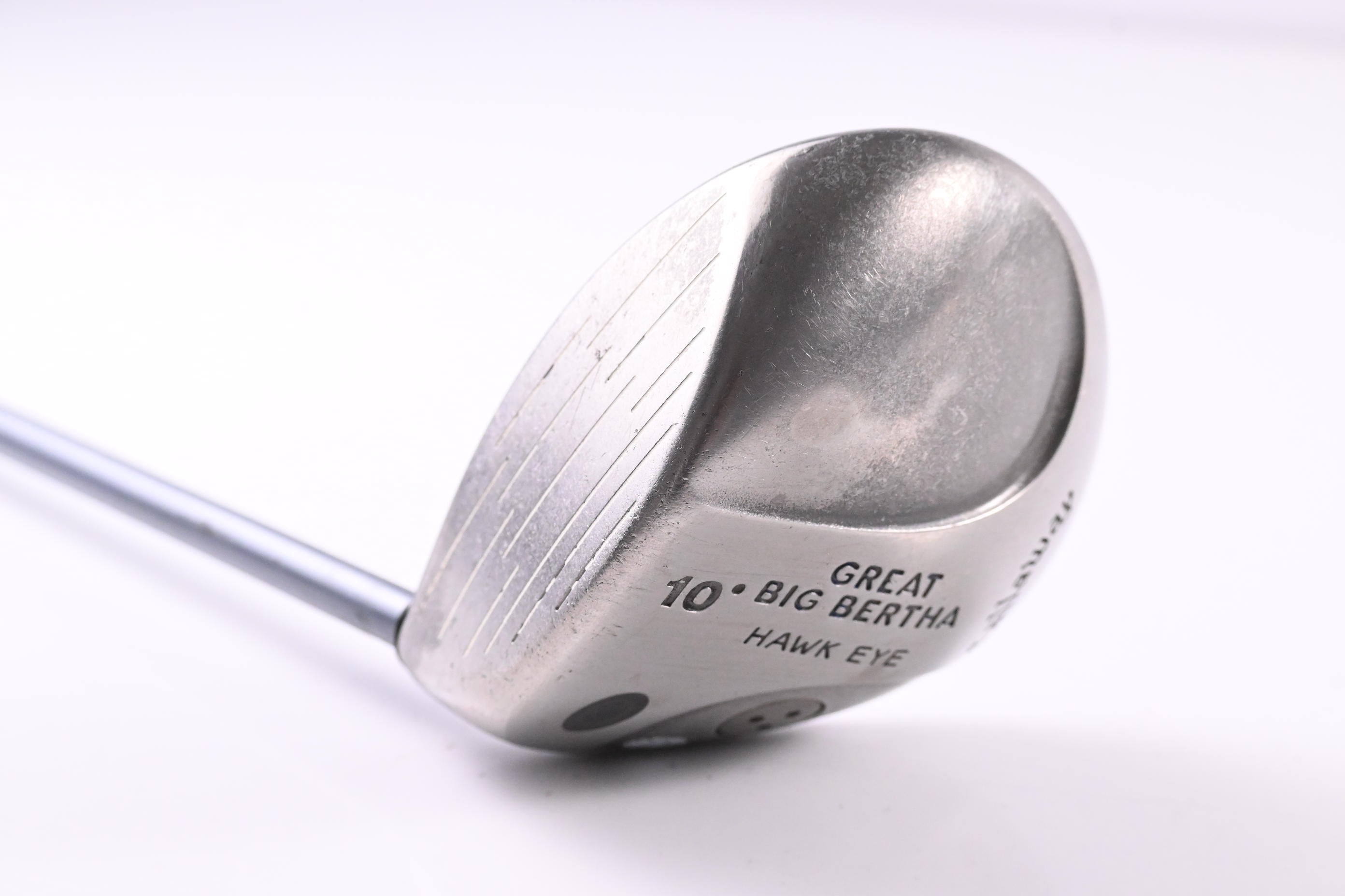 Left Hand Callaway Great Big Bertha Hawk Eye Driver / 10 Degree / Regular Flex